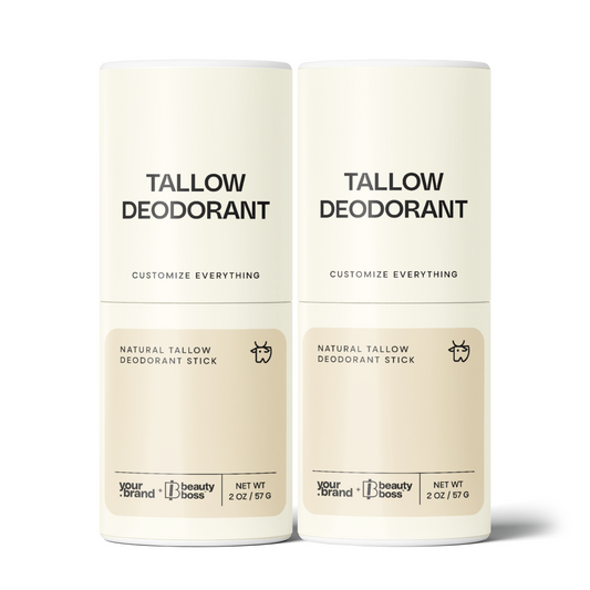 2 Pack Natural Tallow Deodorant Stick