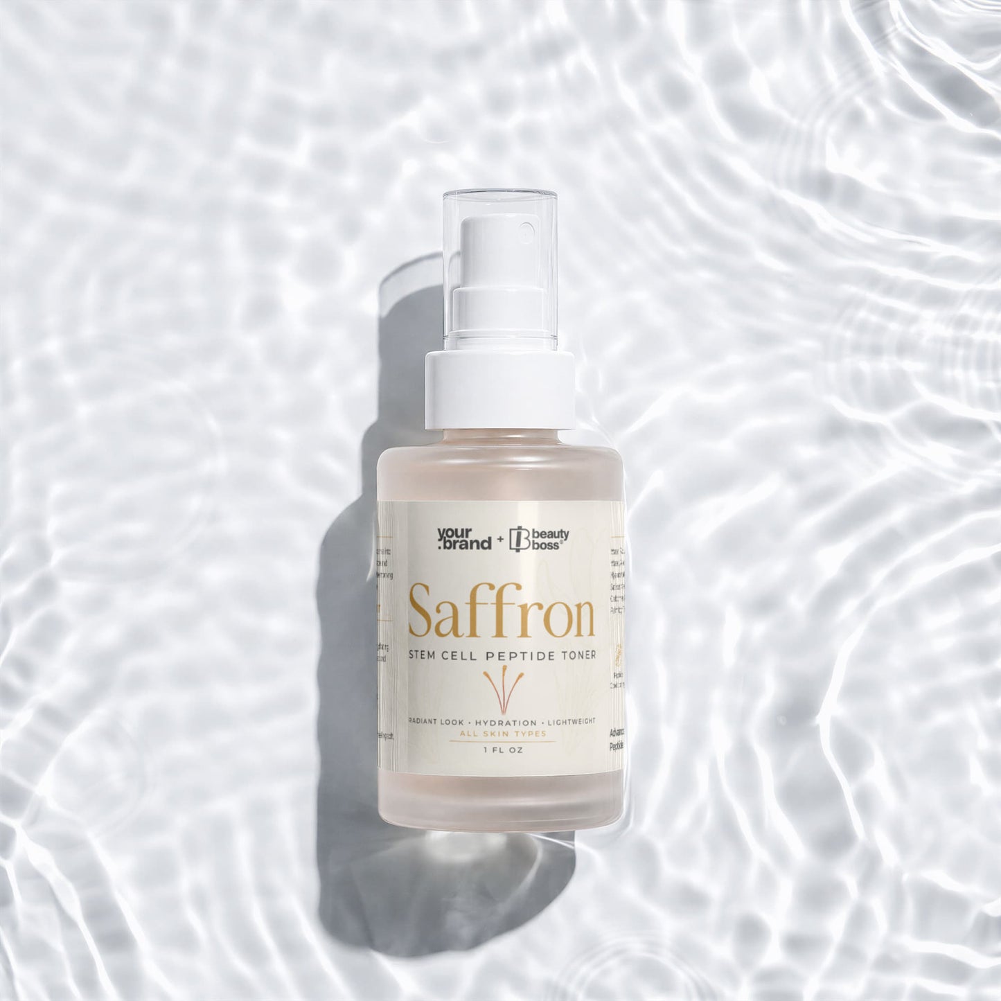 Saffron Stem Cell Peptide Toner