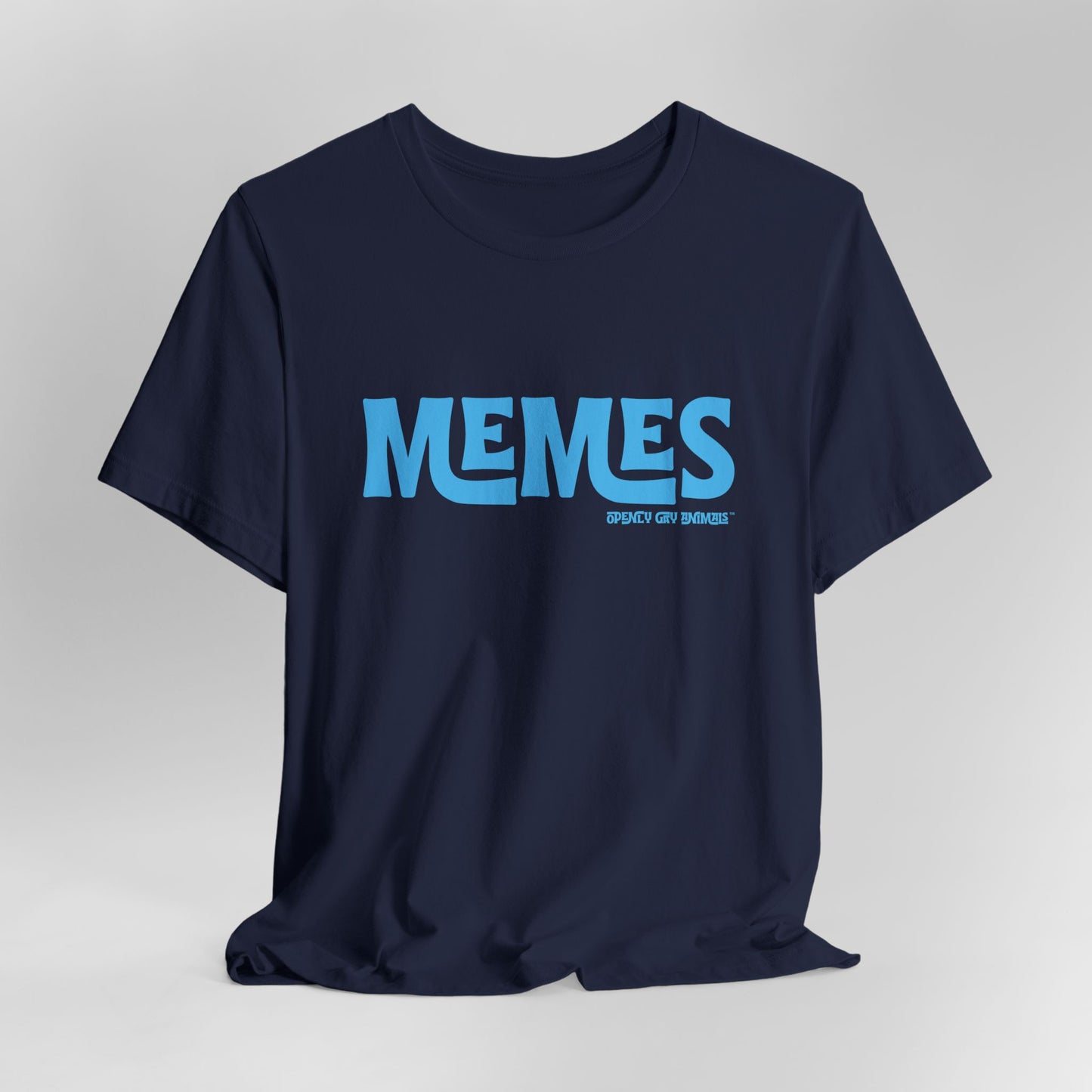 Memes -Blue TM Tee