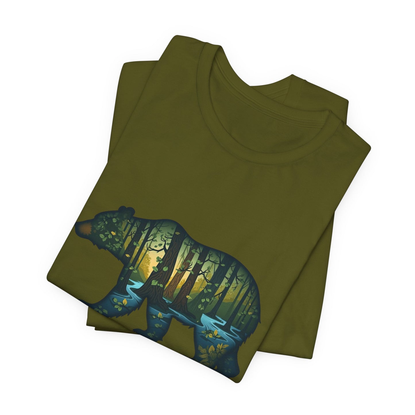 bear transparent - creek Tee