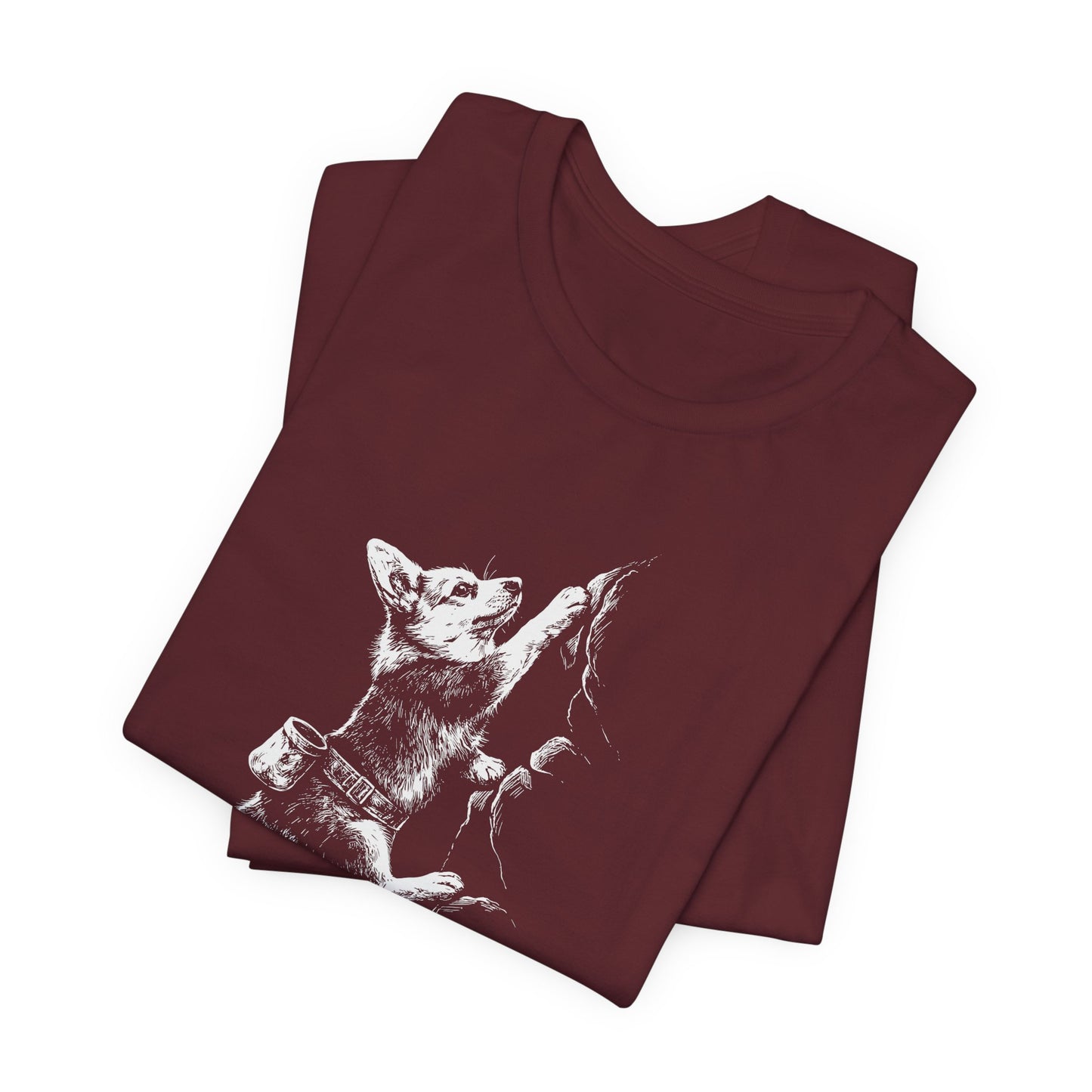 Corgi Scaling Wall Tee Tee