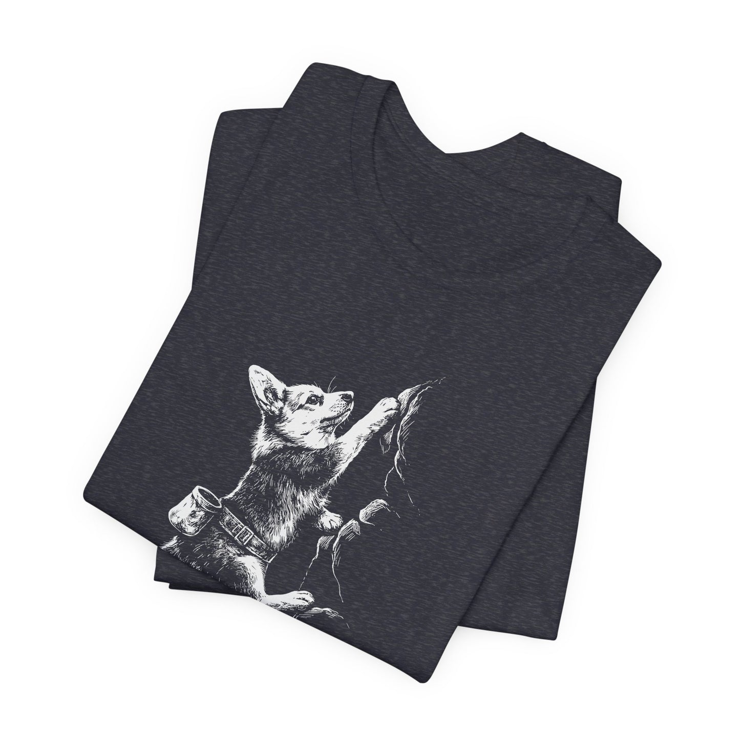 Corgi Scaling Wall Tee Tee