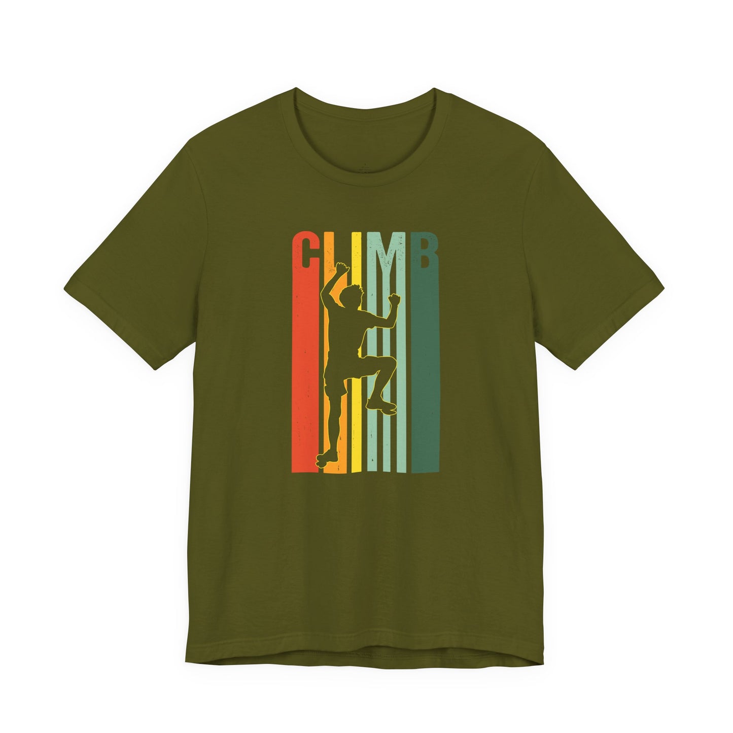 Test 2 Full Climb Color Stripe Tee