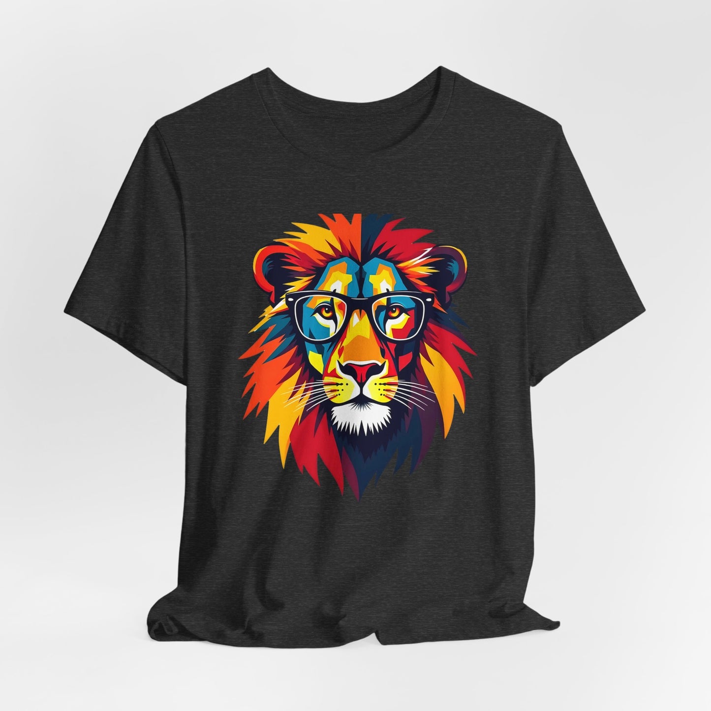 lion wearing glasses Tee