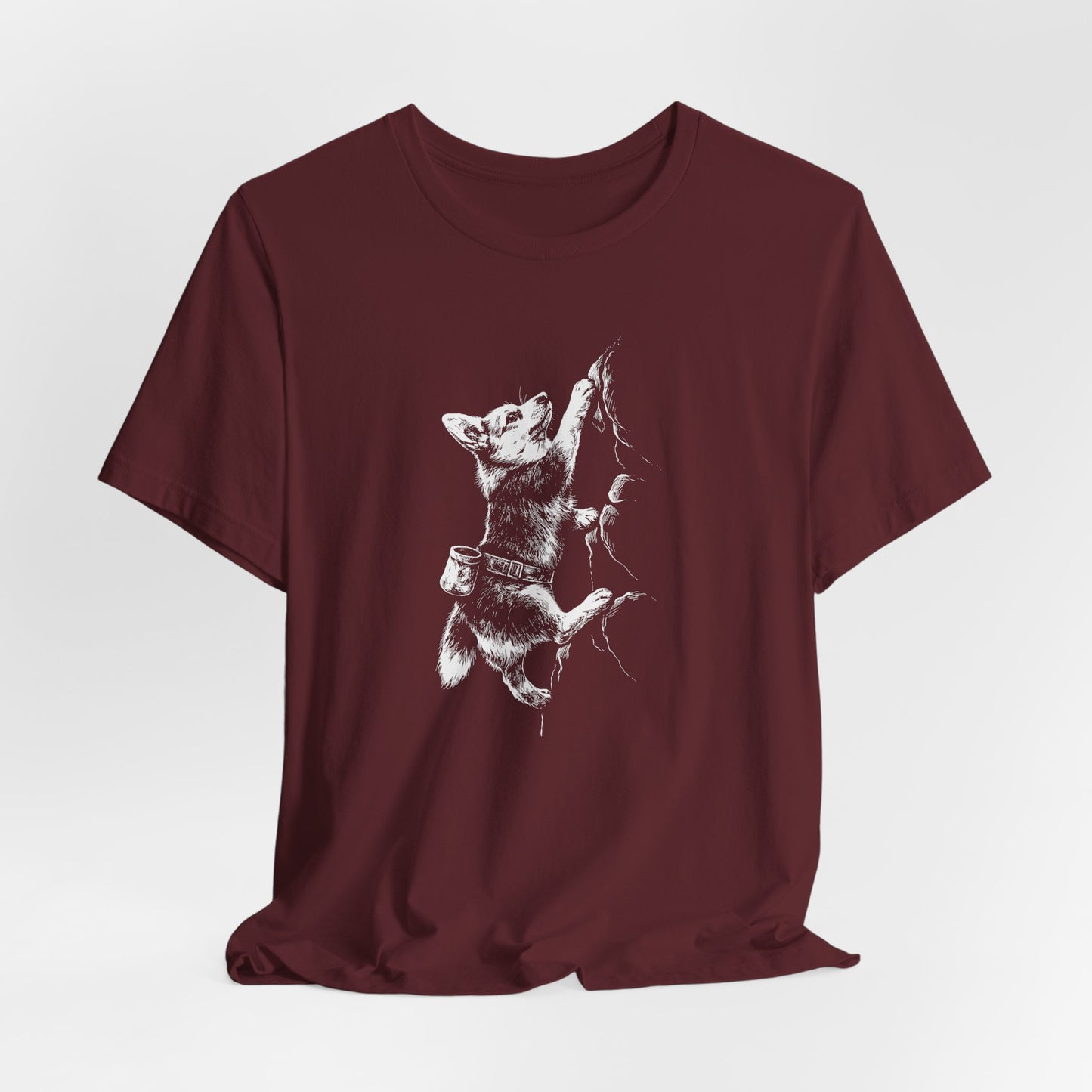 Corgi Scaling Wall Tee Tee
