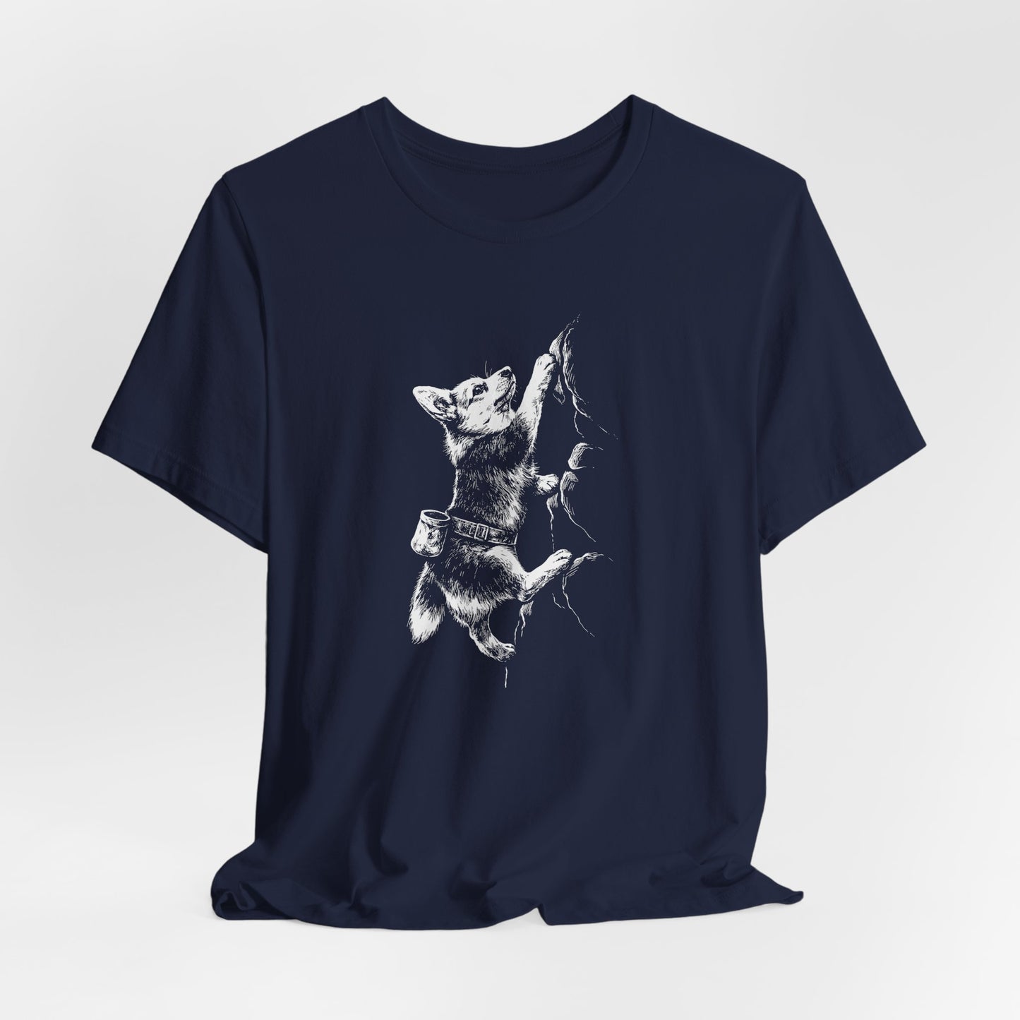 Corgi Scaling Wall Tee Tee