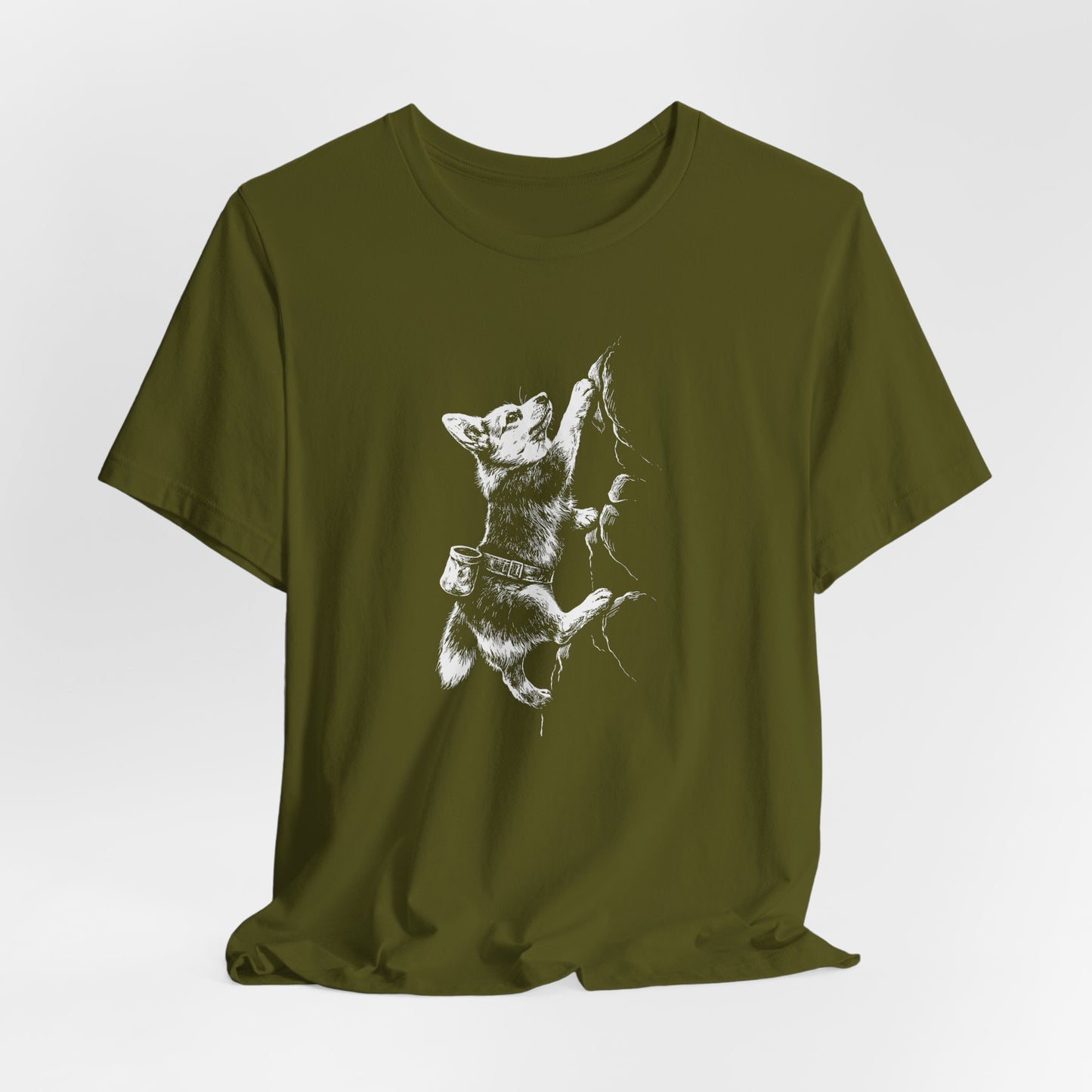 Corgi Scaling Wall Tee Tee