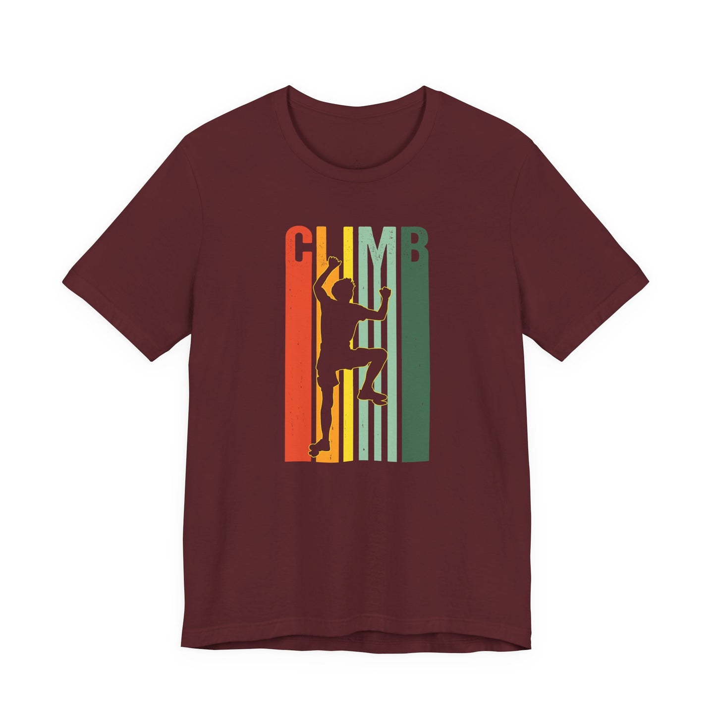 Test 2 Full Climb Color Stripe Tee