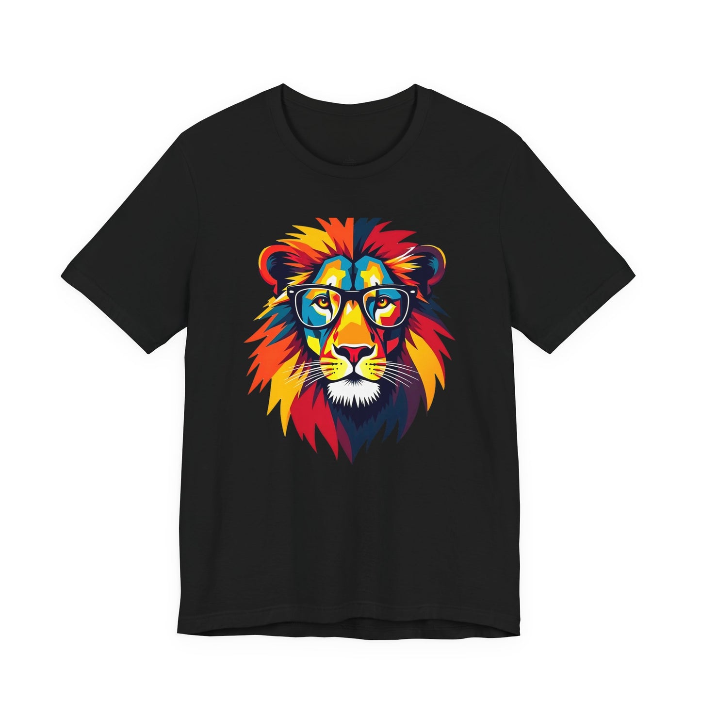 lion wearing glasses Tee