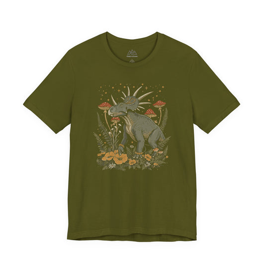 Ceratopsian Cottagecore T-Shirt
