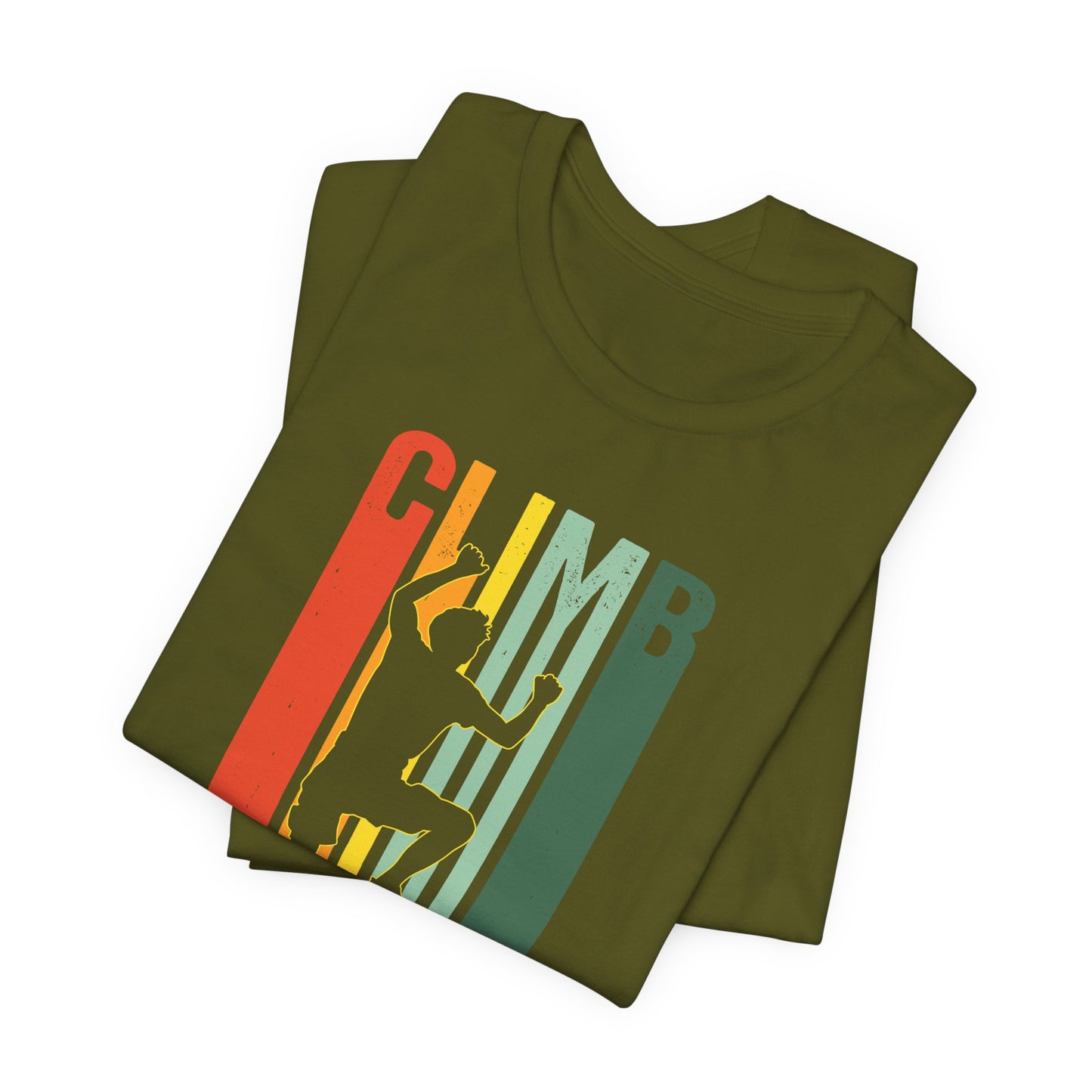 Test 2 Full Climb Color Stripe Tee