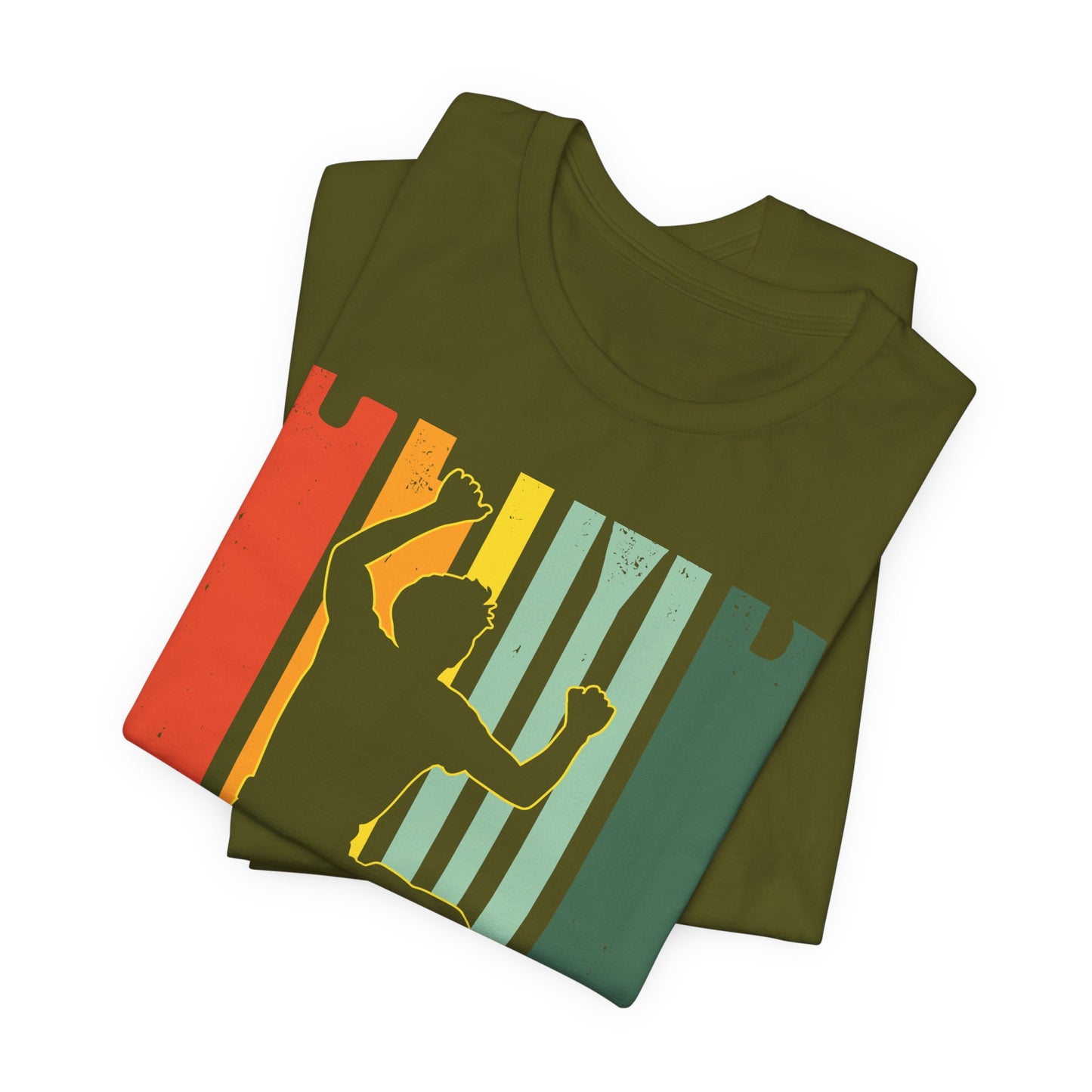 Climb Color Stripe Tee