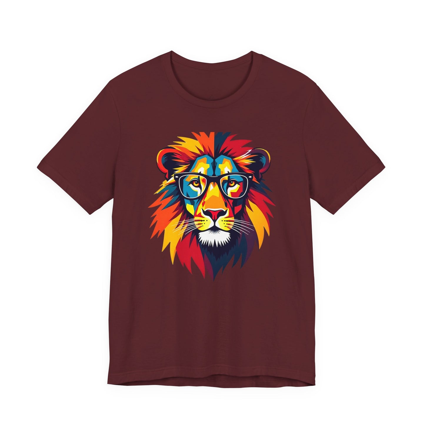 lion wearing glasses Tee