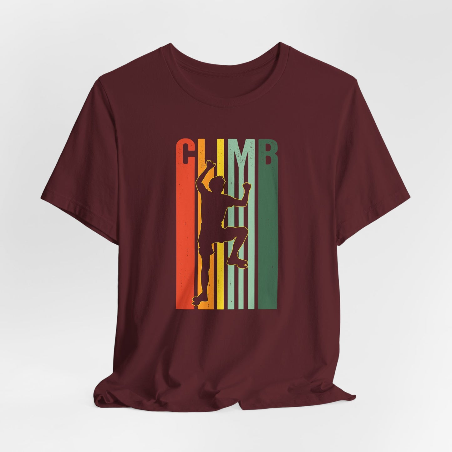 Test 2 Full Climb Color Stripe Tee