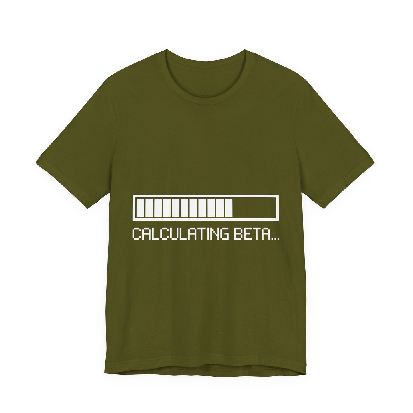 Calculating Beta Progress Bar Tee