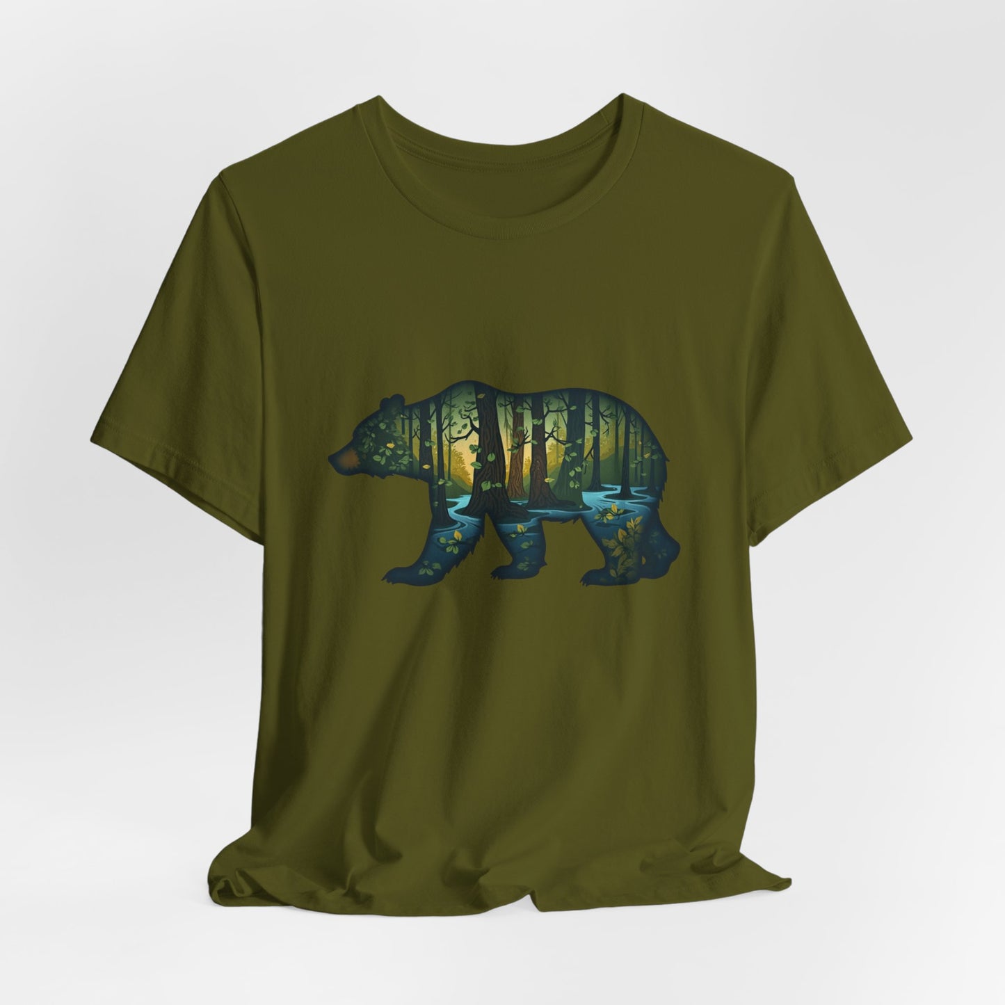 bear transparent - creek Tee