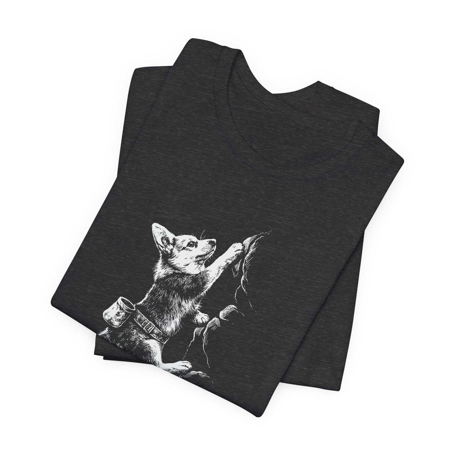 Corgi Scaling Wall Tee Tee