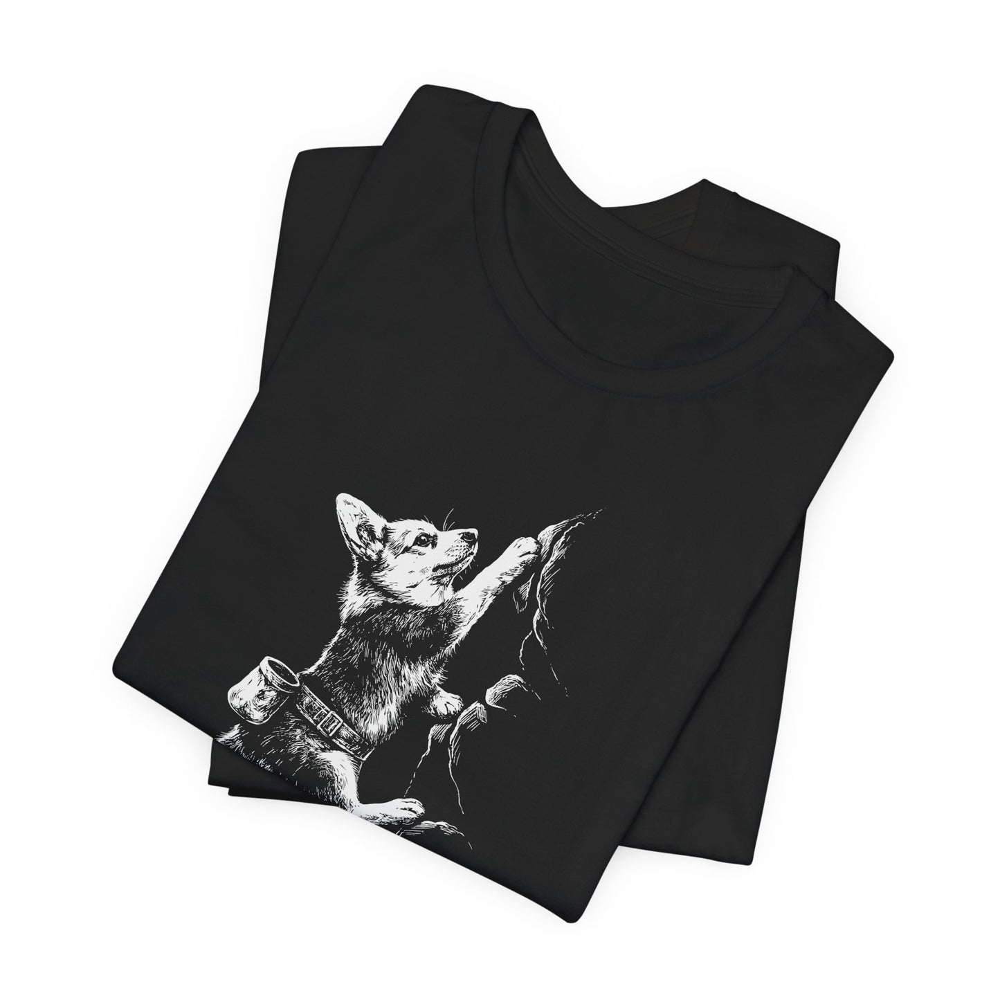 Corgi Scaling Wall Tee Tee