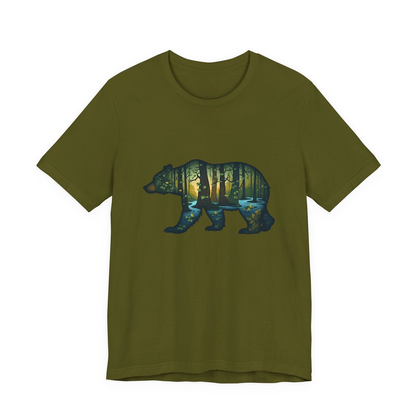 bear transparent - creek Tee