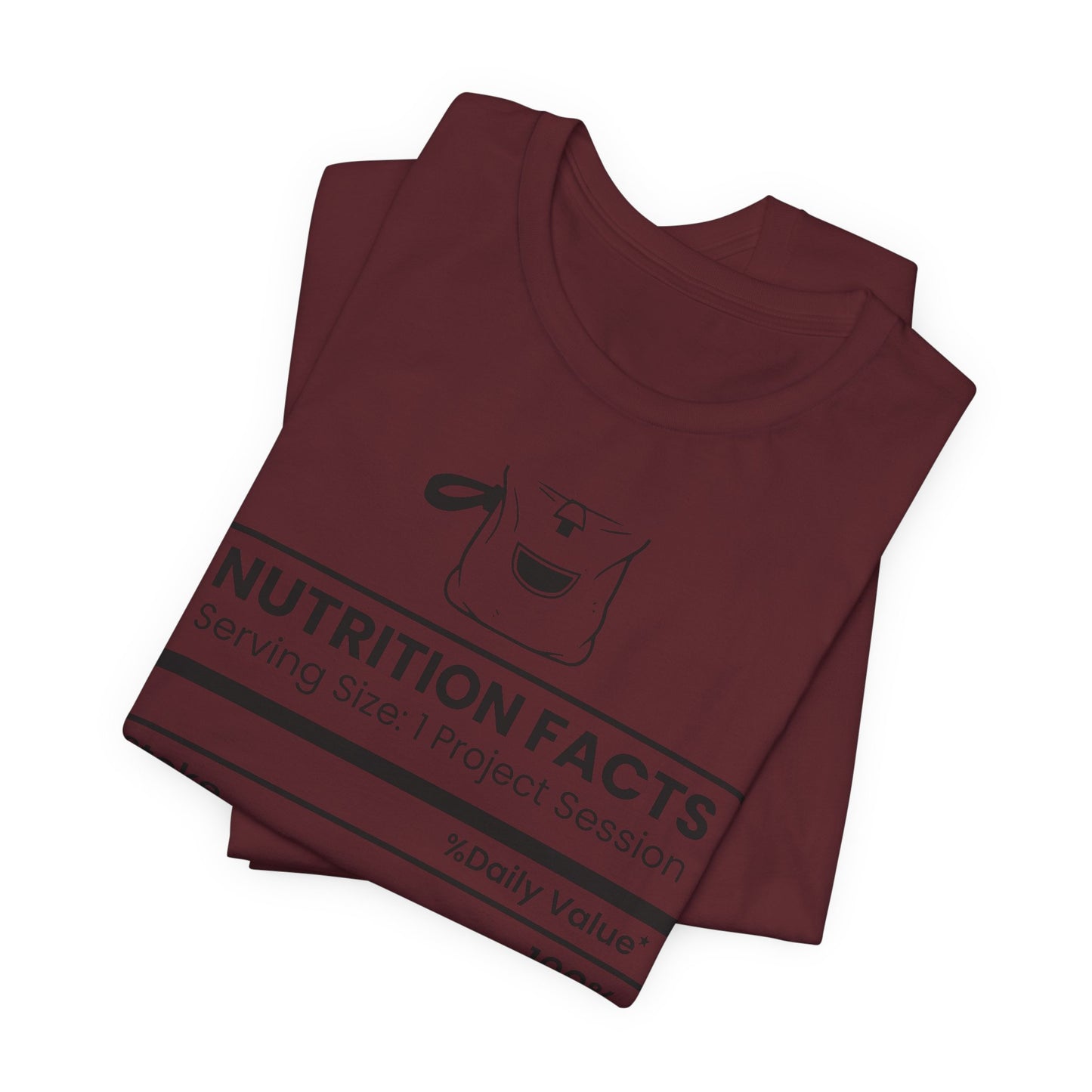 Boulderer Nutrition Facts Tee
