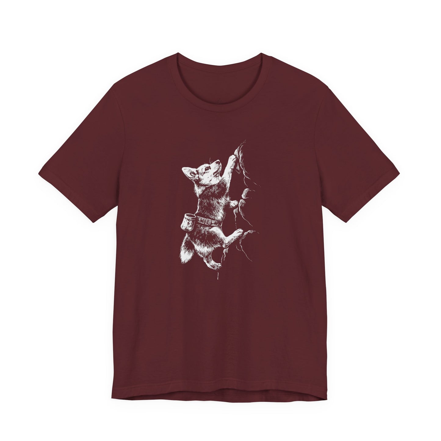 Corgi Scaling Wall Tee Tee