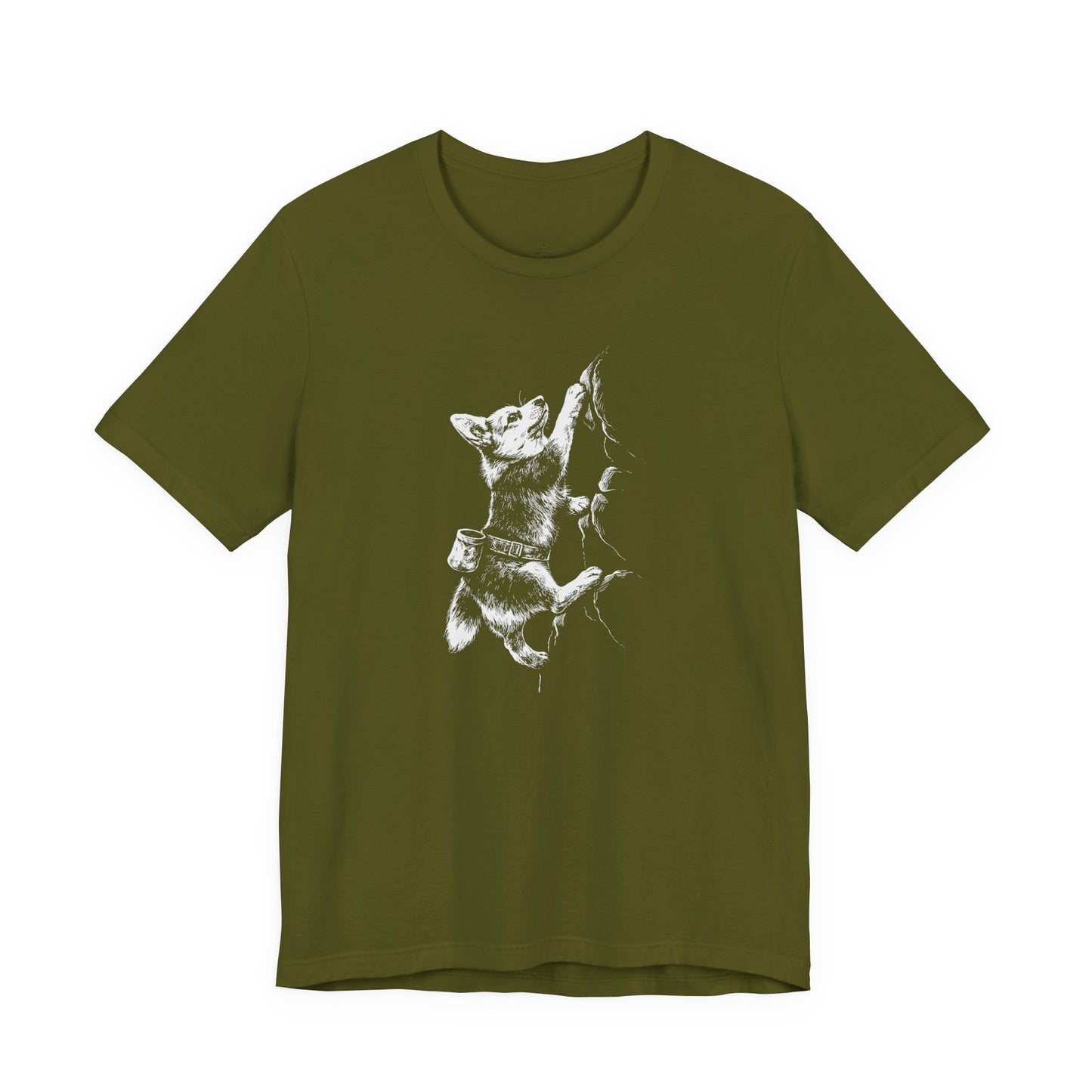 Corgi Scaling Wall Tee Tee