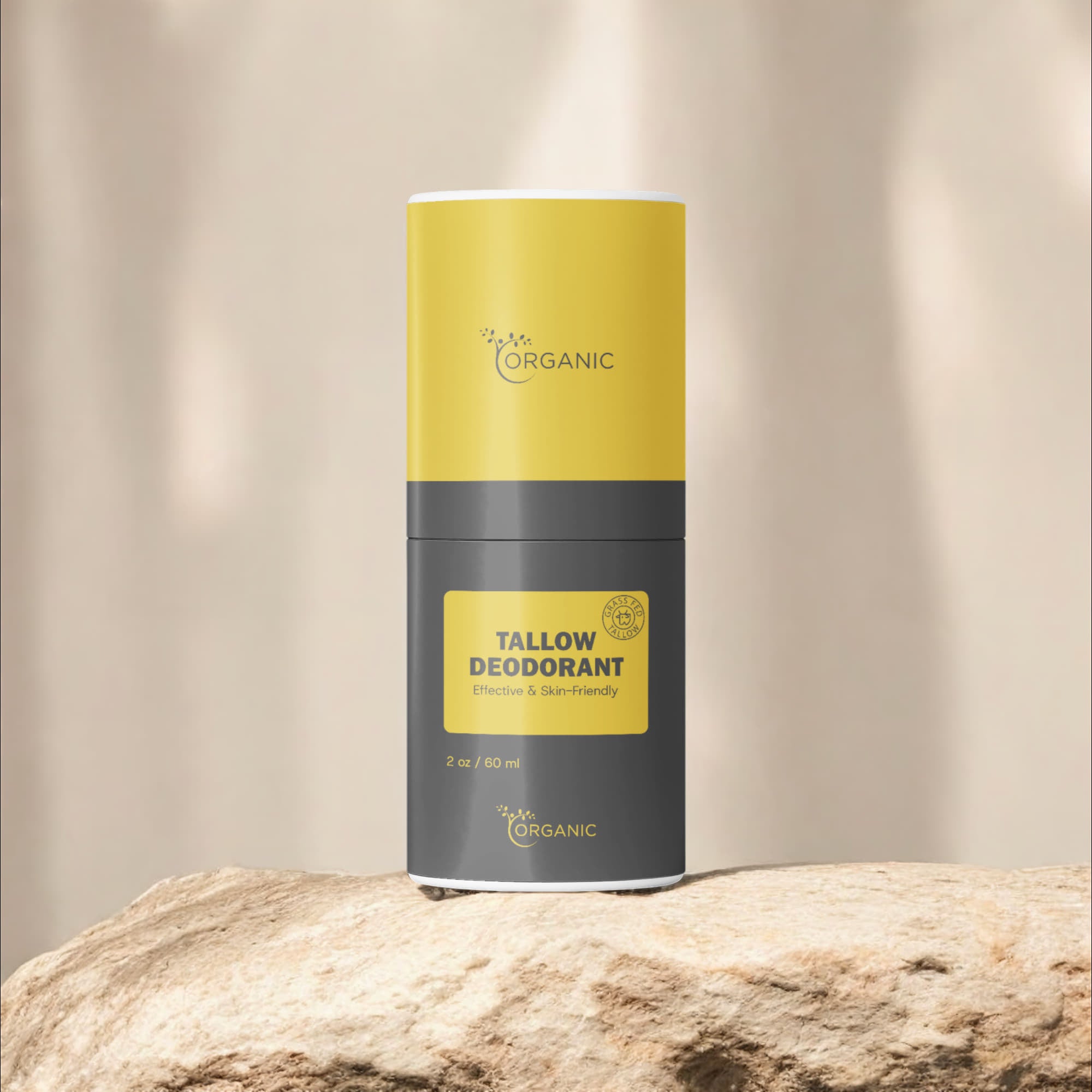 Natural Tallow Deodorant Stick