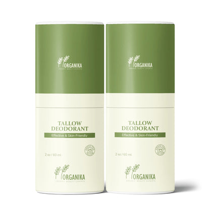 2 Pack Natural Tallow Deodorant Stick