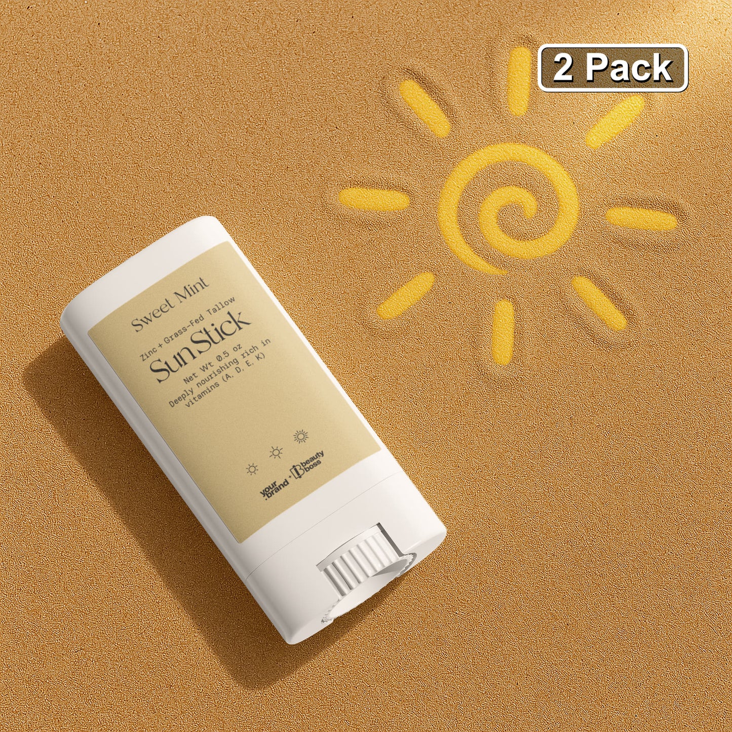 2 Pack Tallow Zinc Sun Stick Test 24th Nov