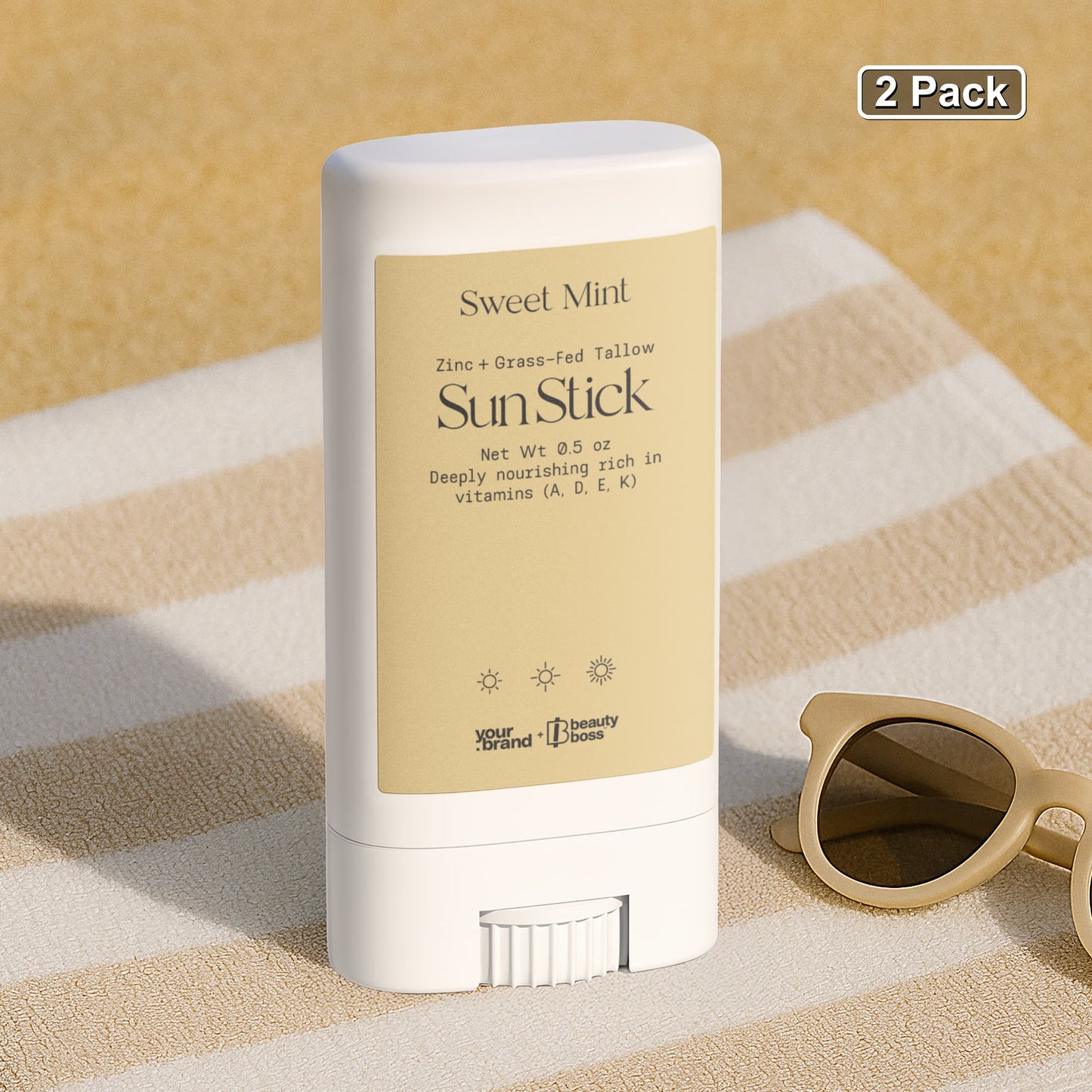 2 Pack Tallow Zinc Sun Stick Test 24th Nov
