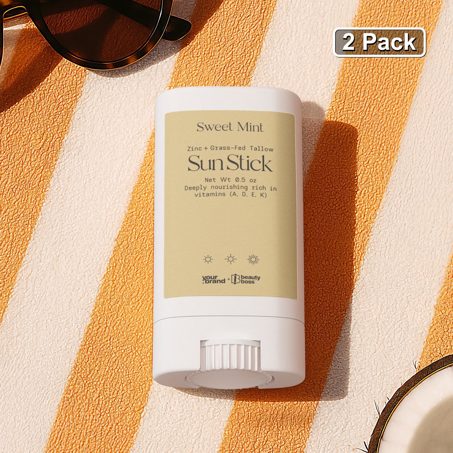 2 Pack Tallow Zinc Sun Stick Test 24th Nov