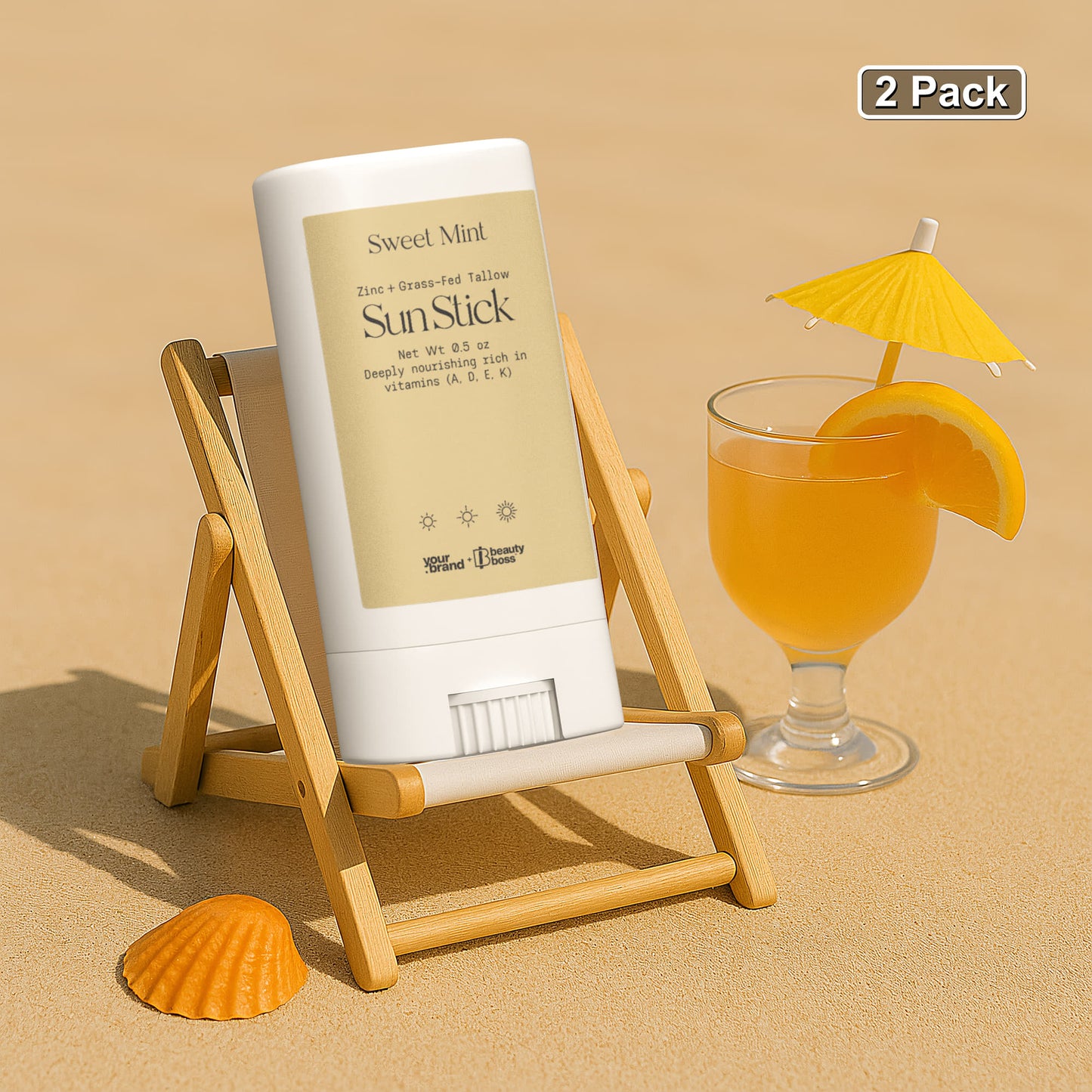 2 Pack Tallow Zinc Sun Stick Test 24th Nov