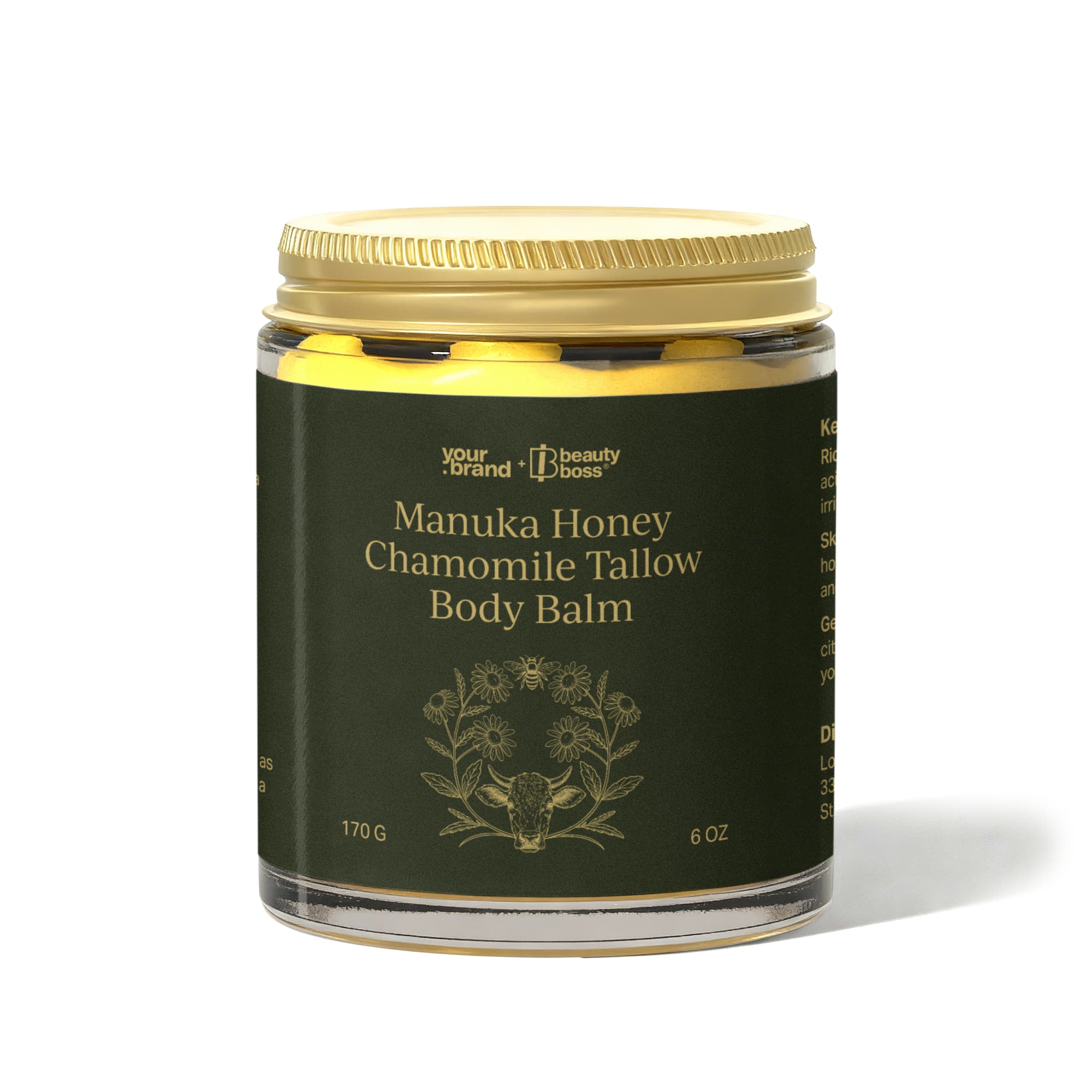 Manuka Honey Chamomile Tallow Body Balm