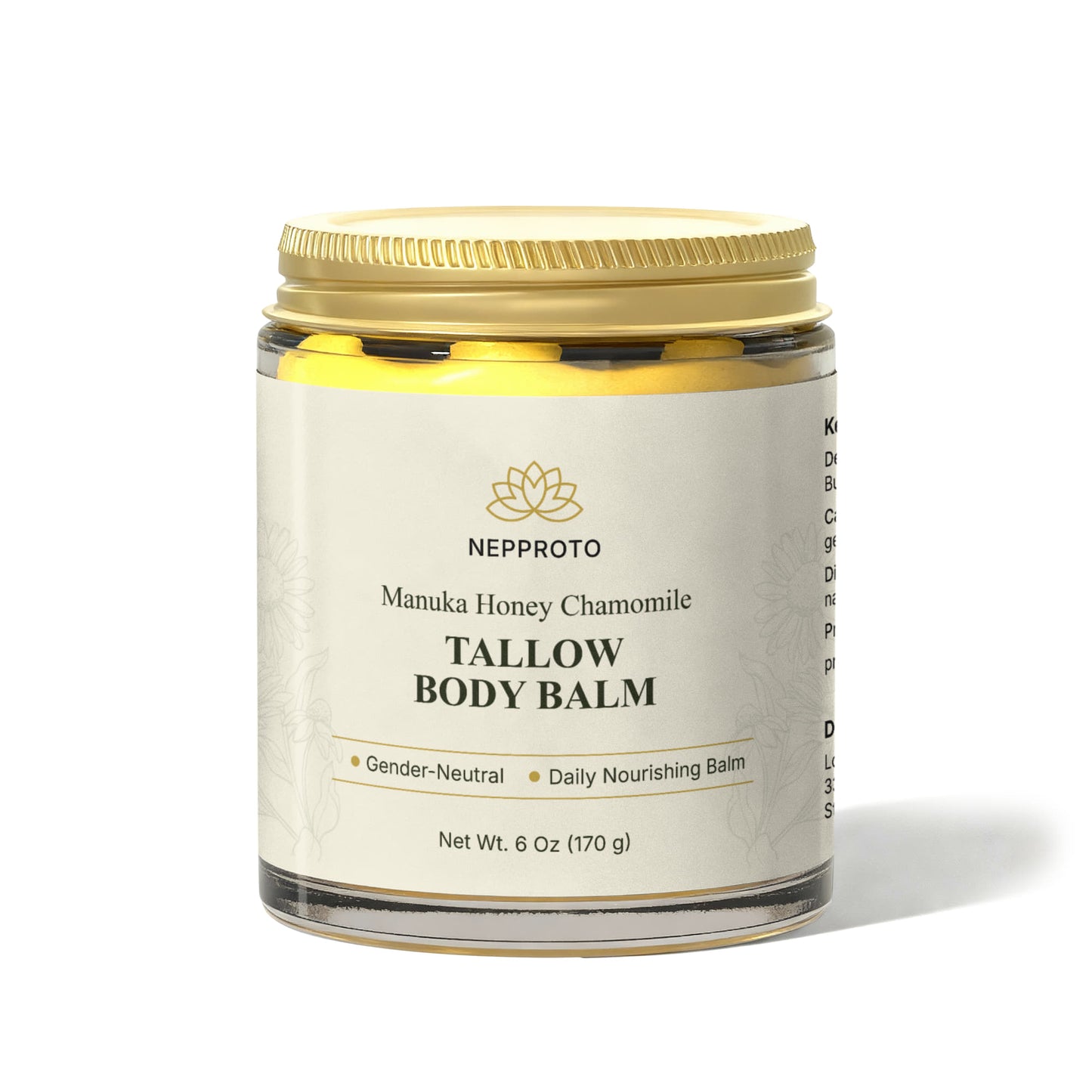 Manuka Honey Chamomile Tallow Body Balm