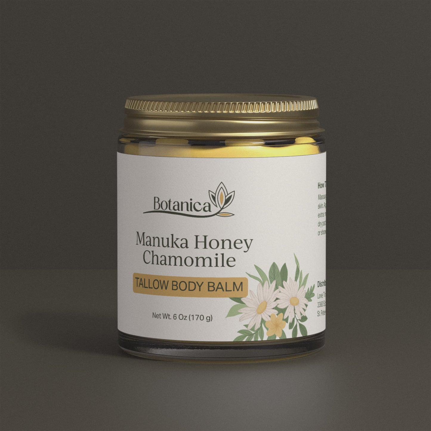 Manuka Honey Chamomile Tallow Body Balm