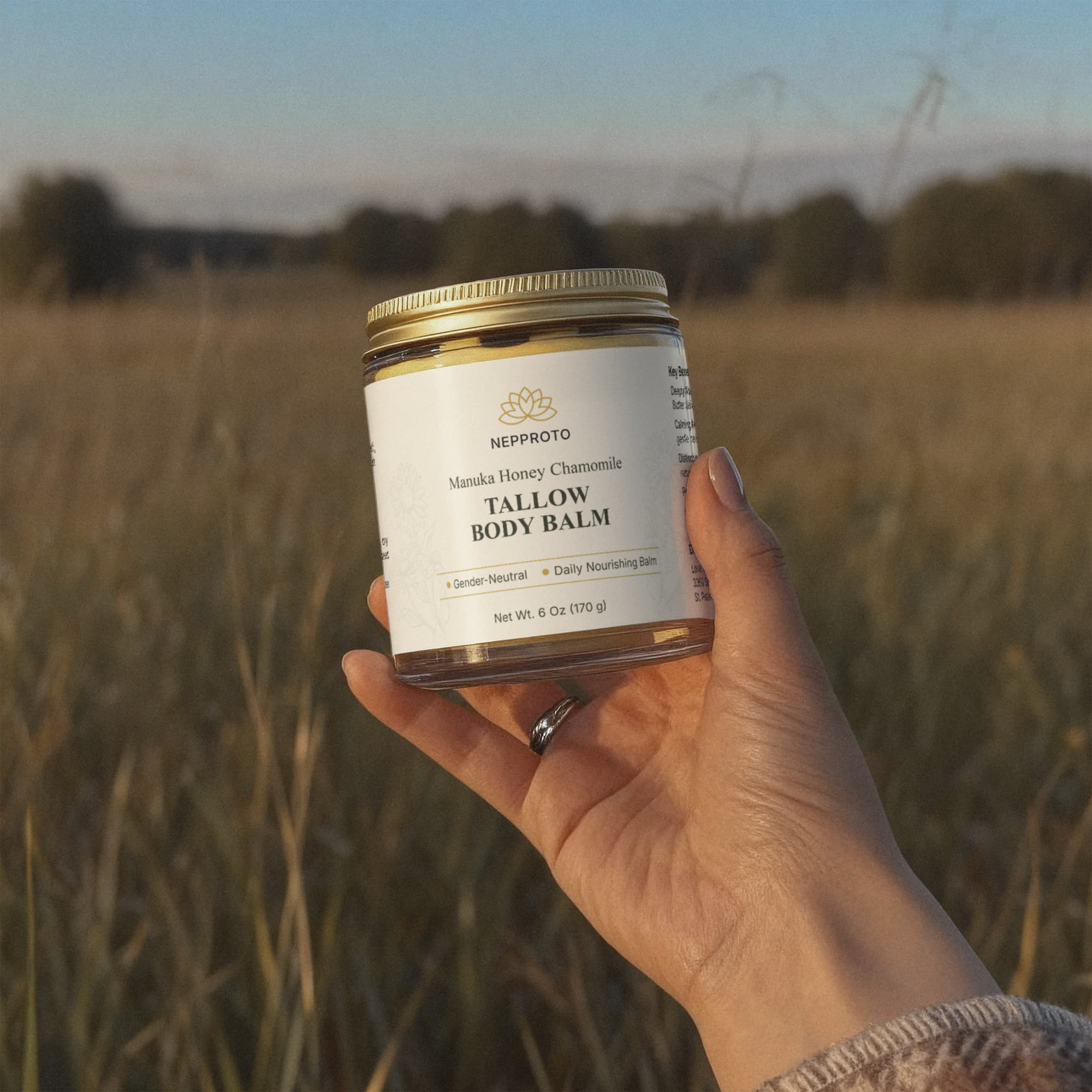 Manuka Honey Chamomile Tallow Body Balm Test 02
