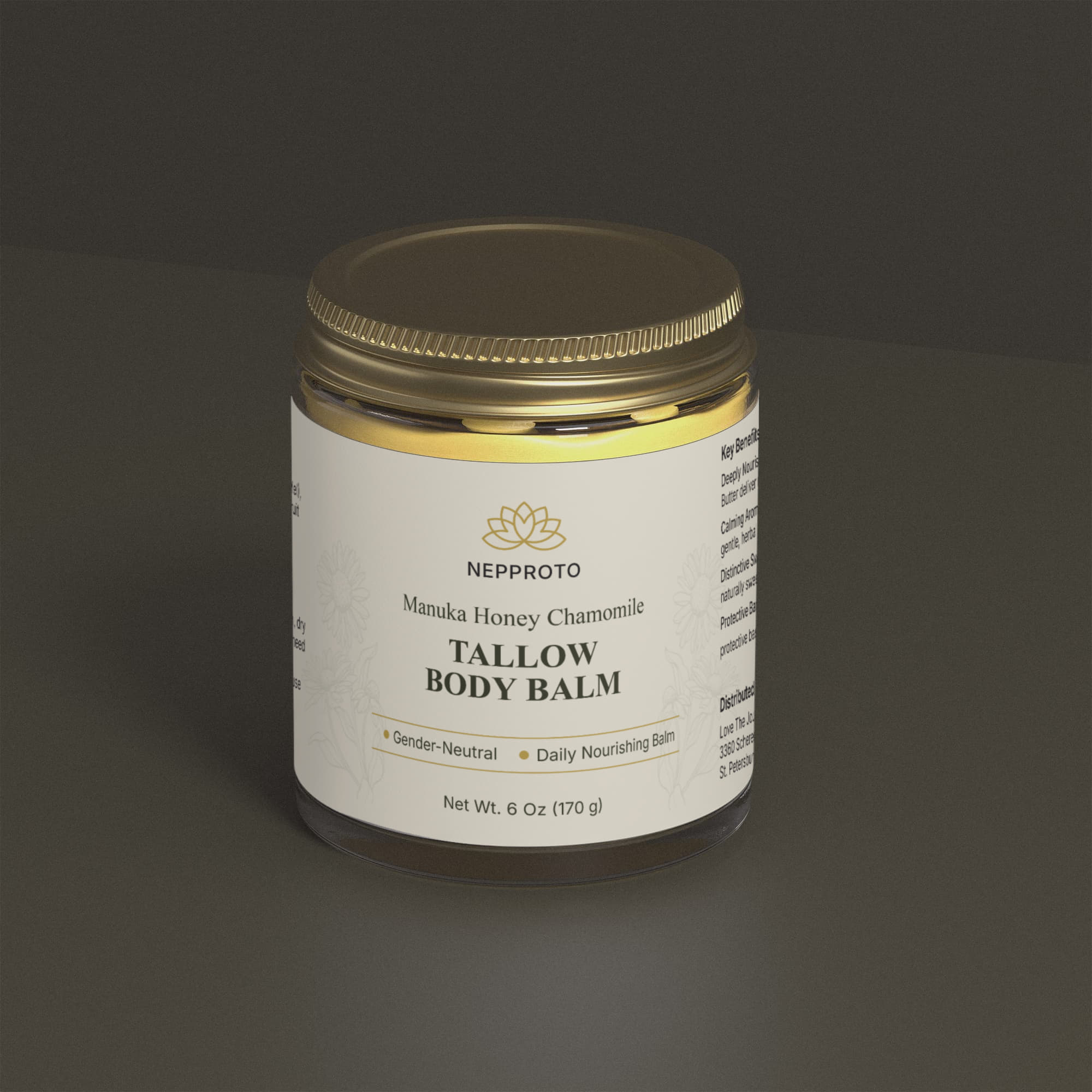 Manuka Honey Chamomile Tallow Body Balm
