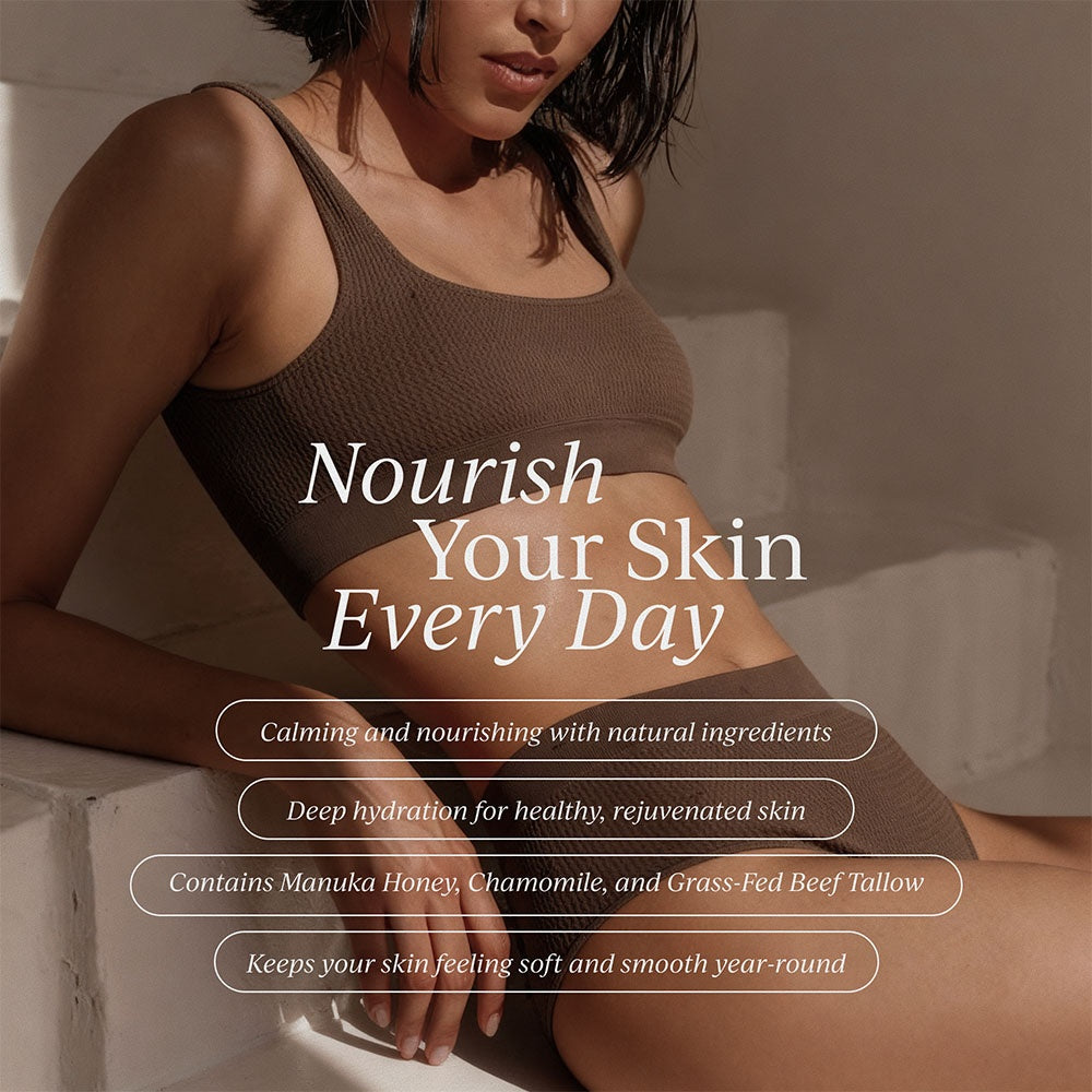 Manuka Honey Chamomile Tallow Body Balm Test 01