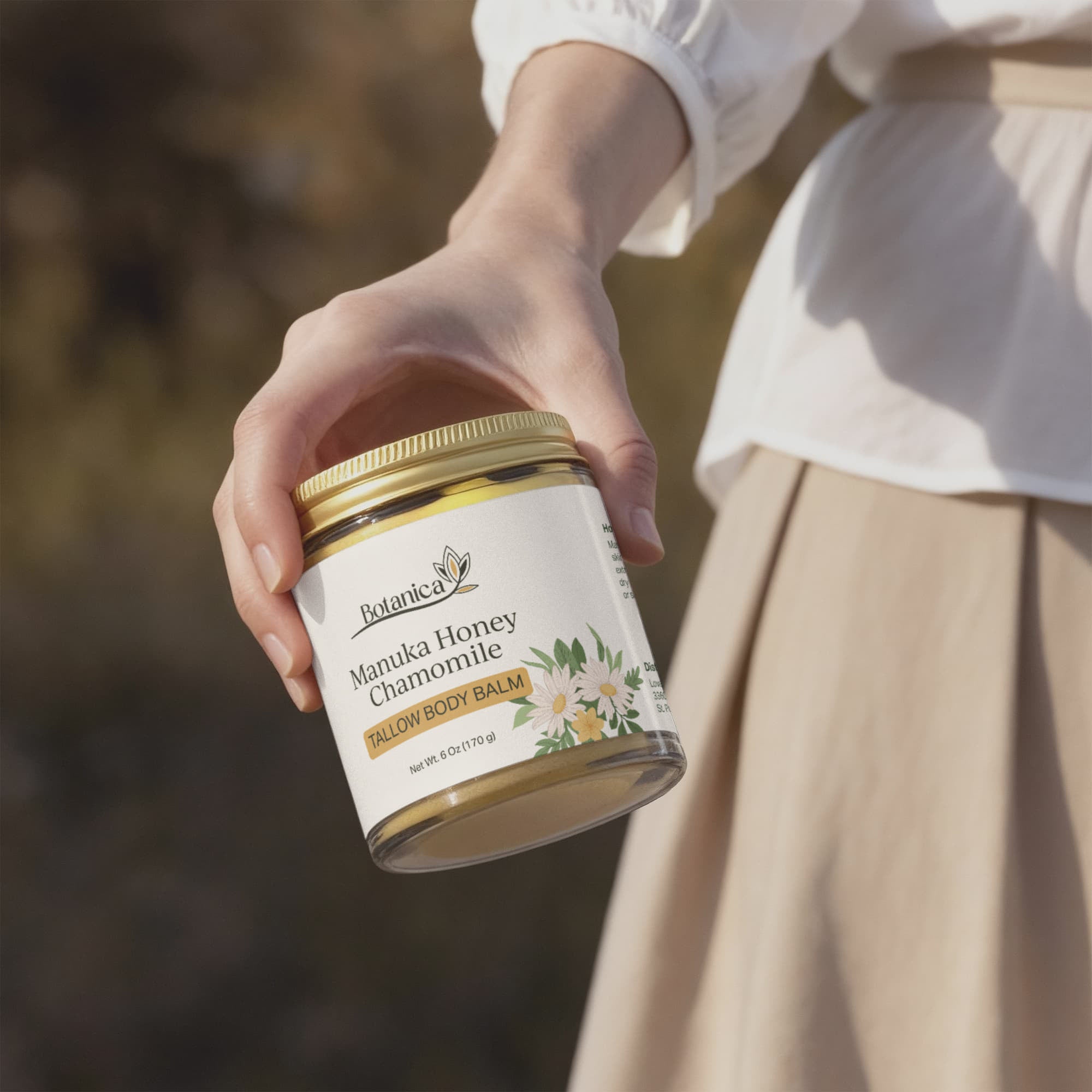 Manuka Honey Chamomile Tallow Body Balm