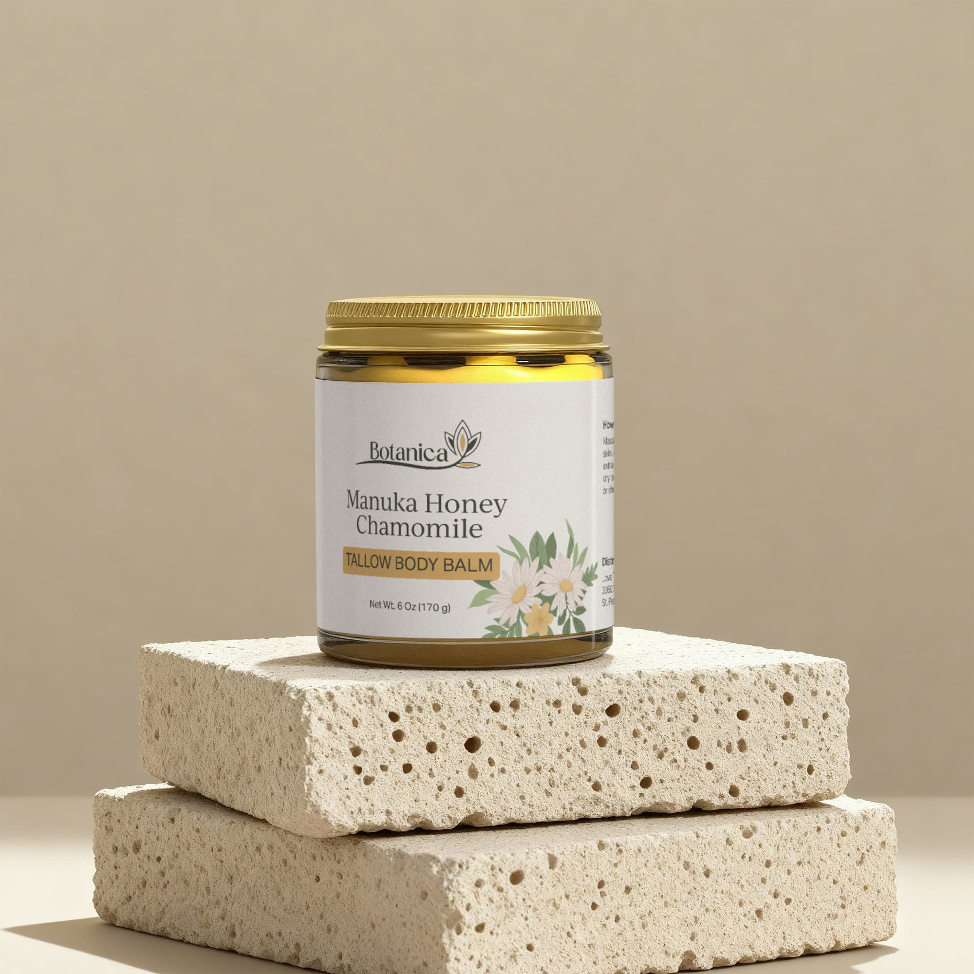 Manuka Honey Chamomile Tallow Body Balm