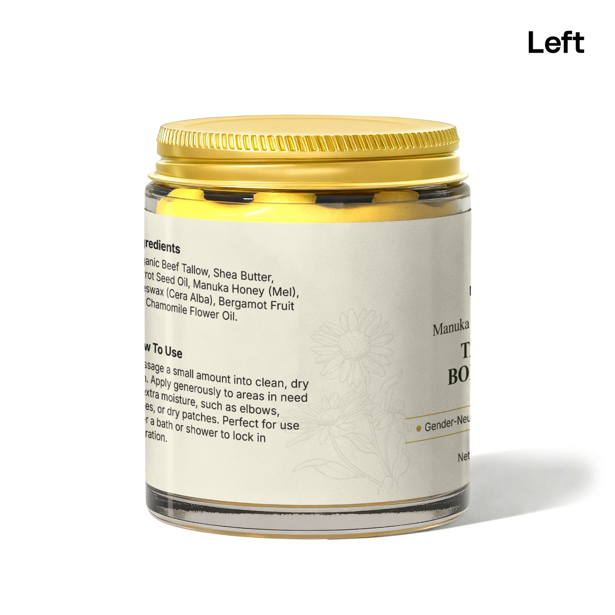 Manuka Honey Chamomile Tallow Body Balm