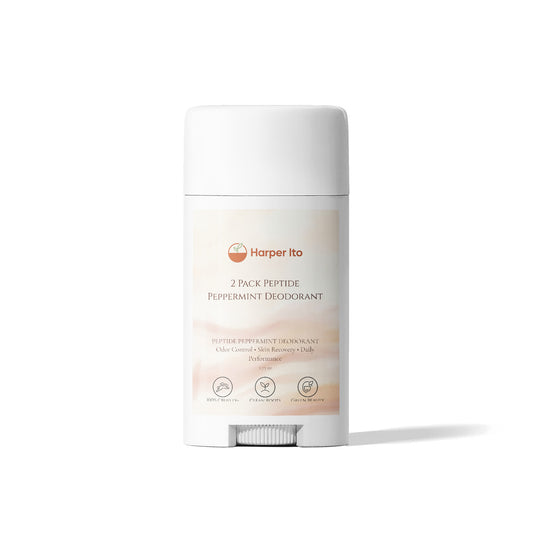 2 Pack Peptide Peppermint Deodorant