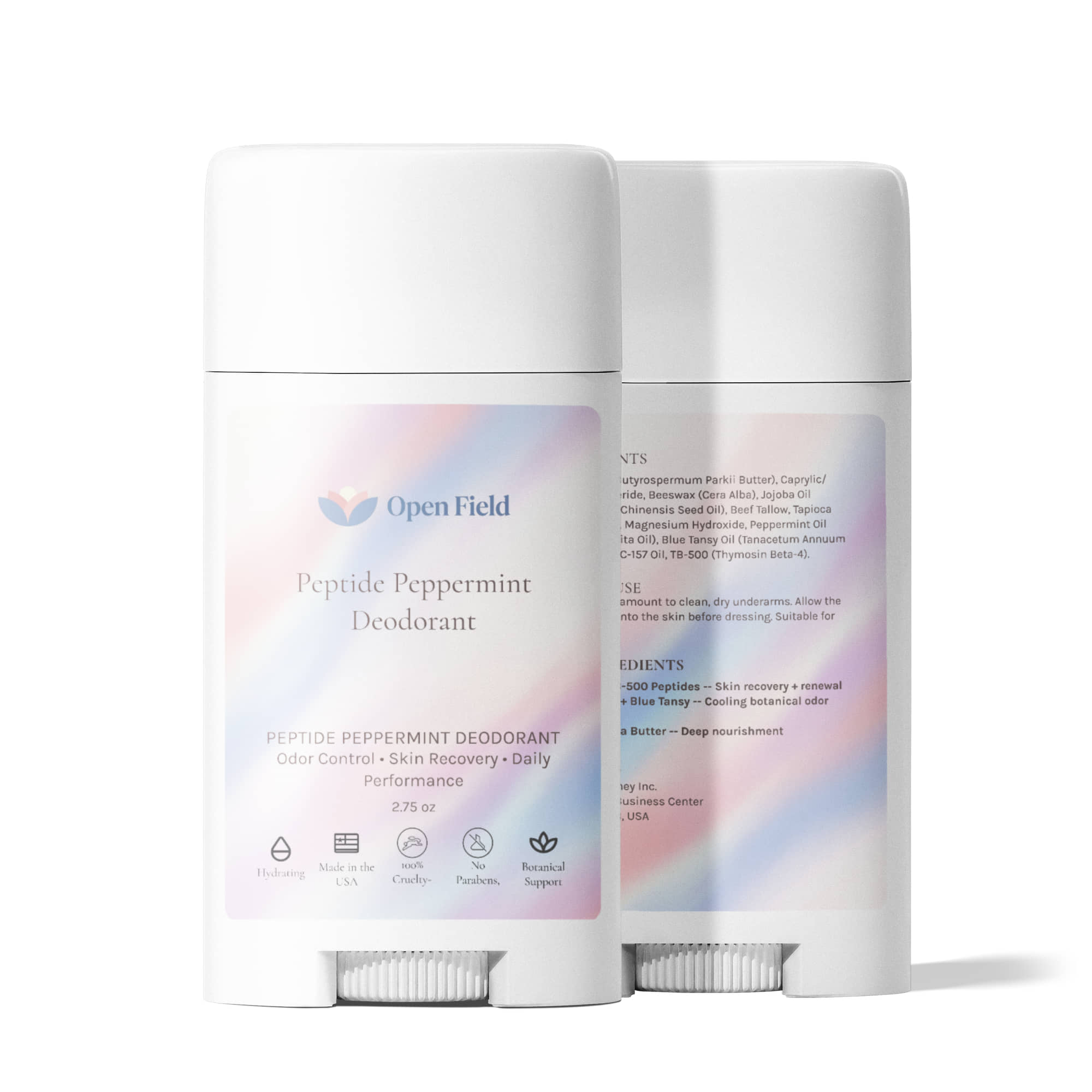 Peptide Peppermint Deodorant