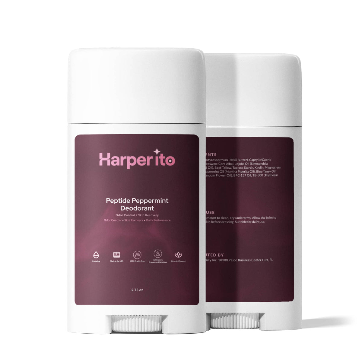 Peptide Peppermint Deodorant