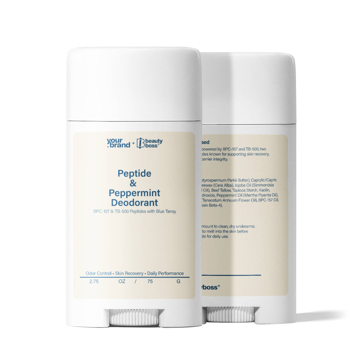 Peptide Peppermint Deodorant