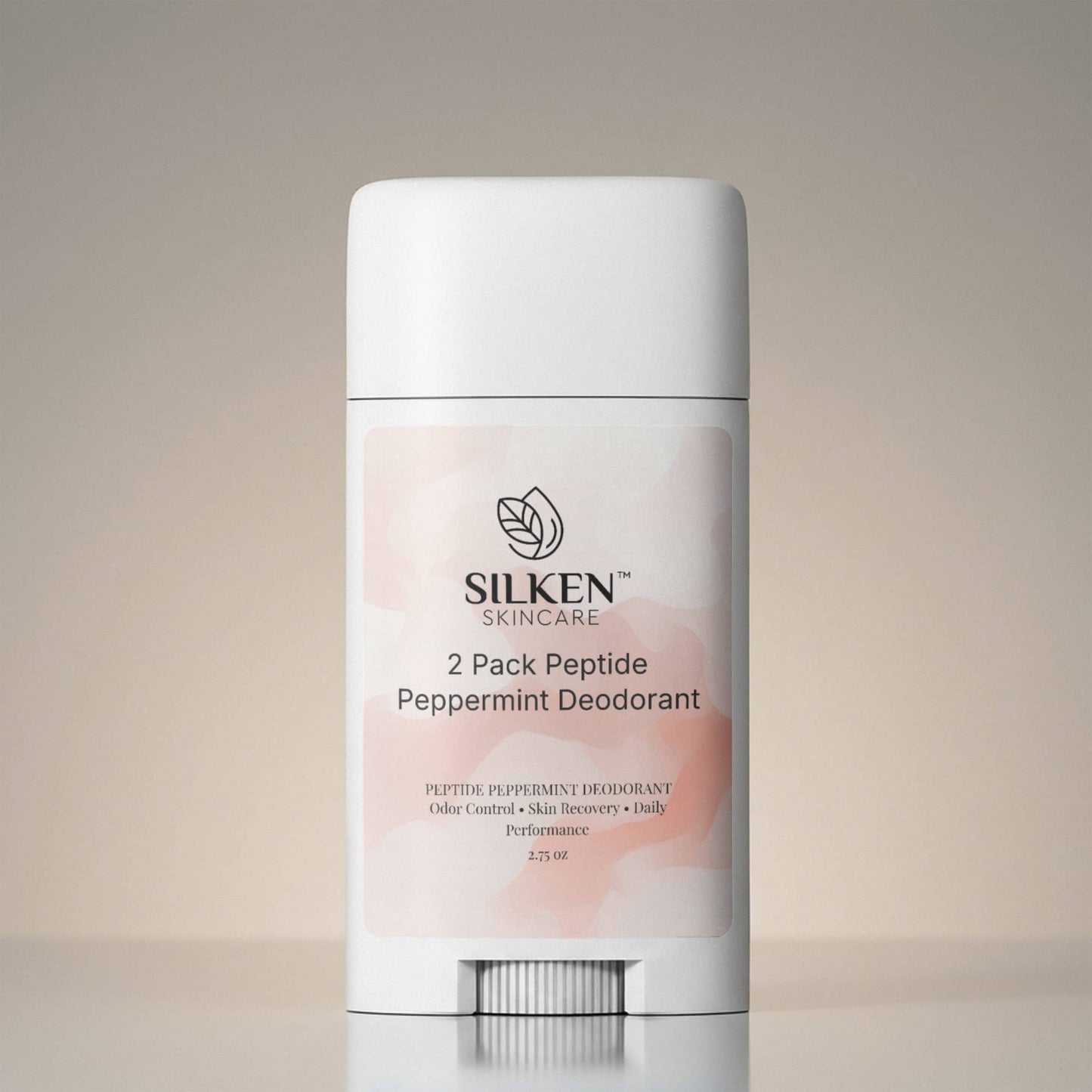2 Pack Peptide Peppermint Deodorant