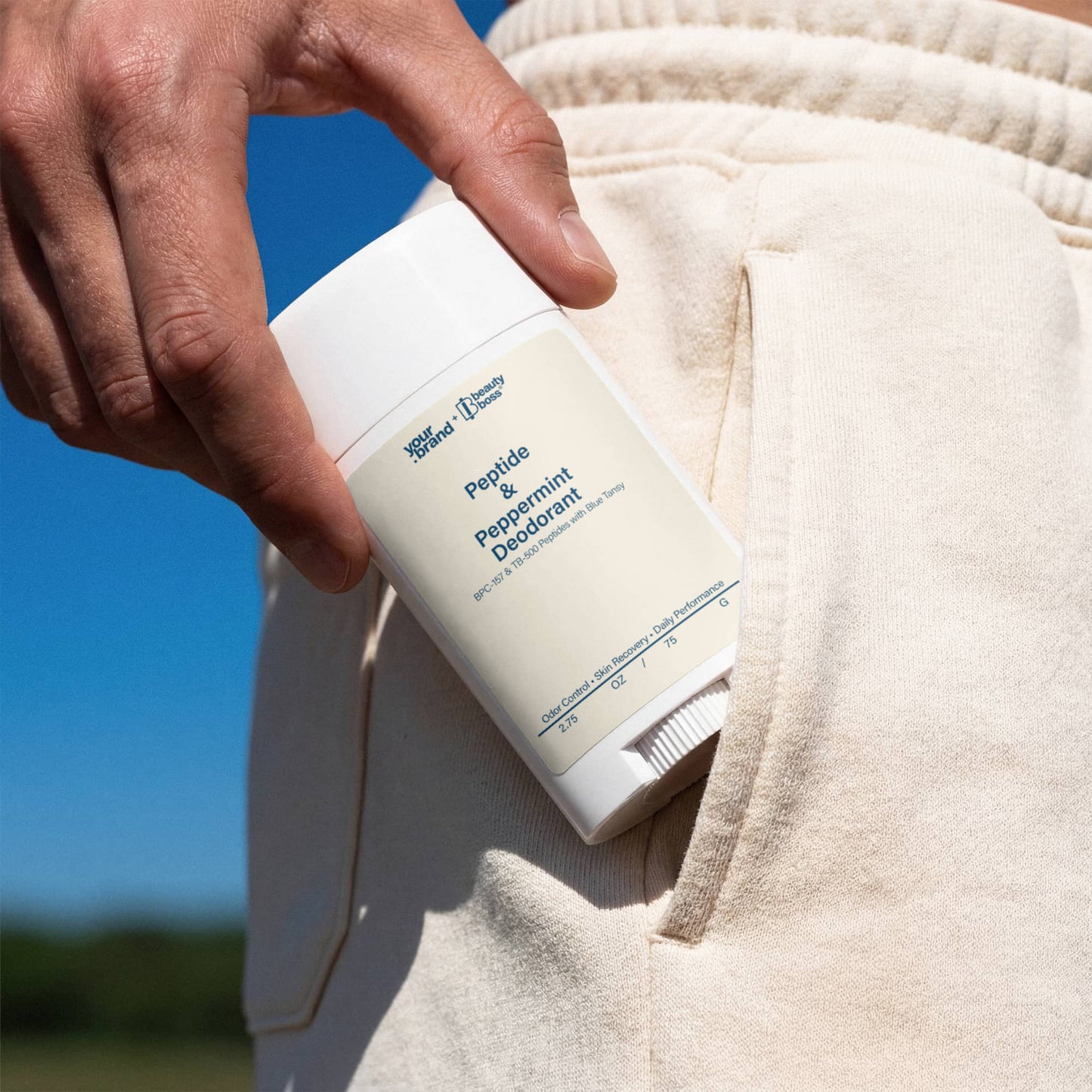 Peptide Peppermint Deodorant