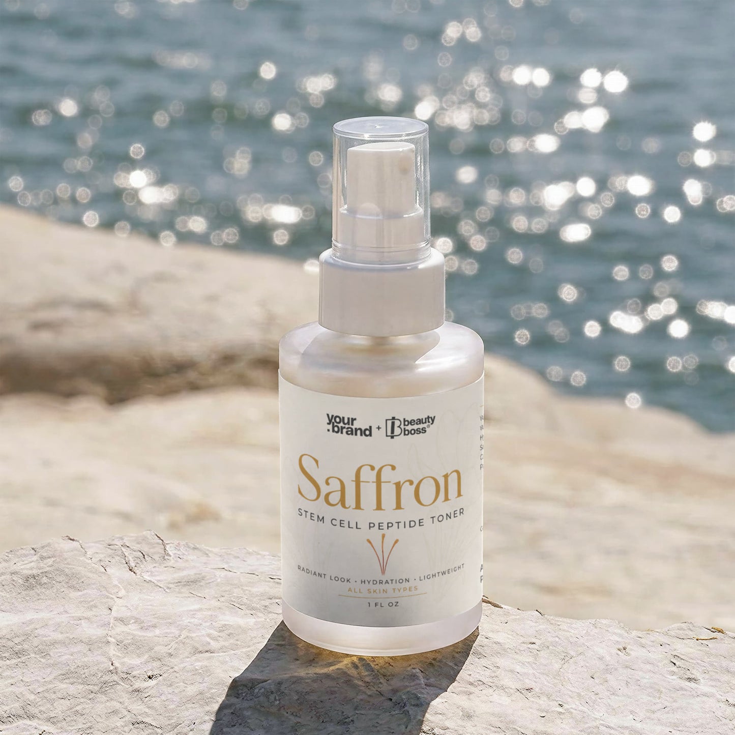 Saffron Stem Cell Peptide Toner
