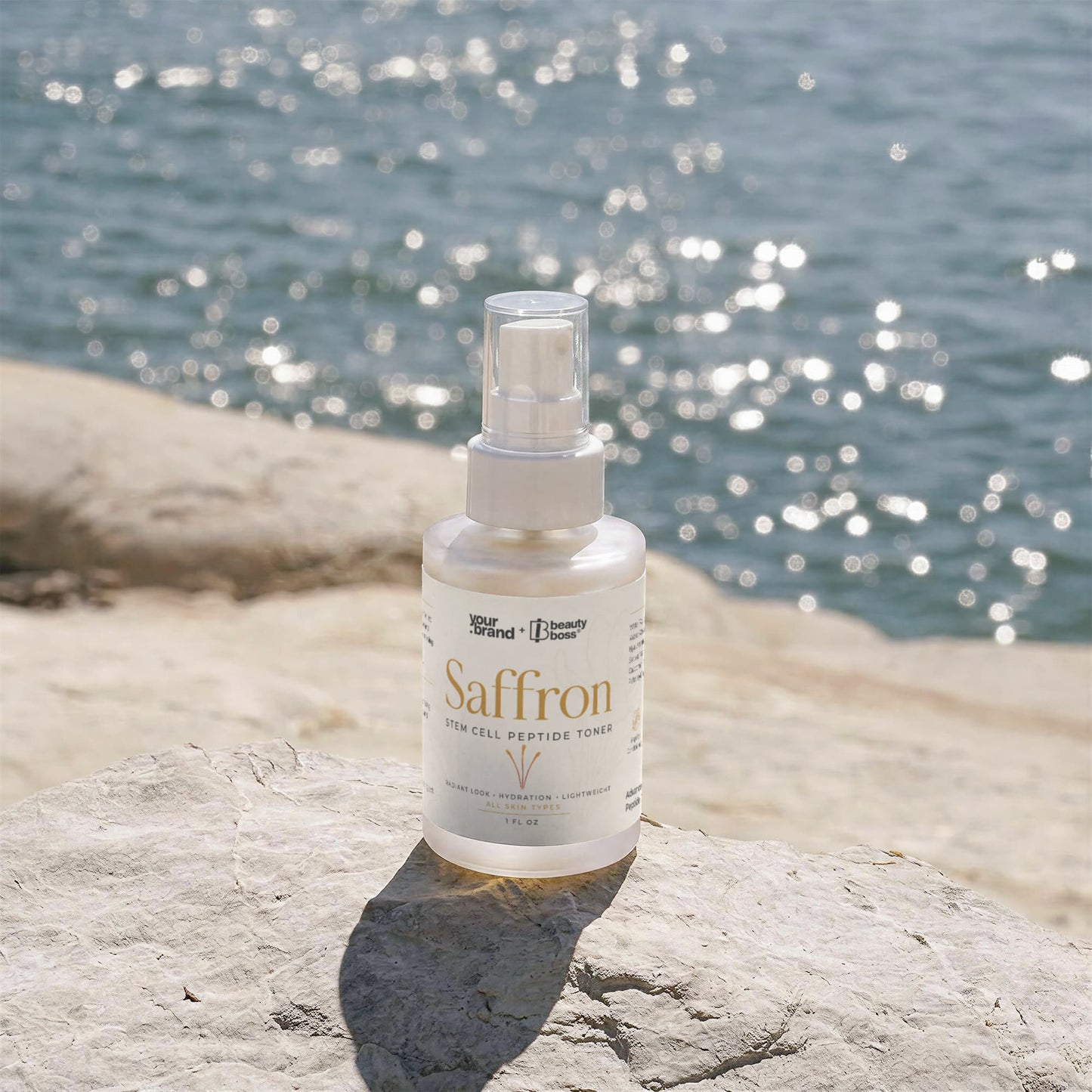 Saffron Stem Cell Peptide Toner