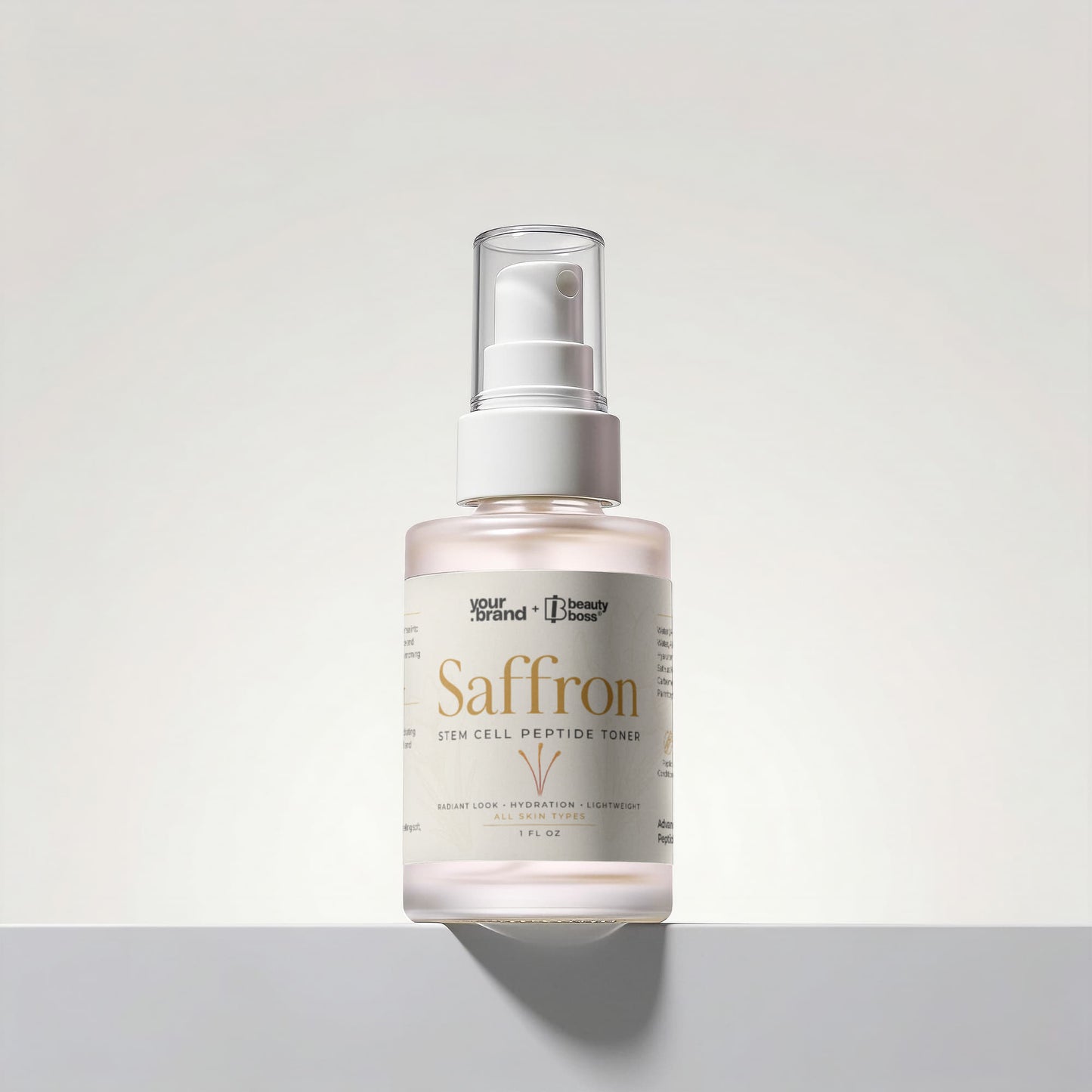 Saffron Stem Cell Peptide Toner